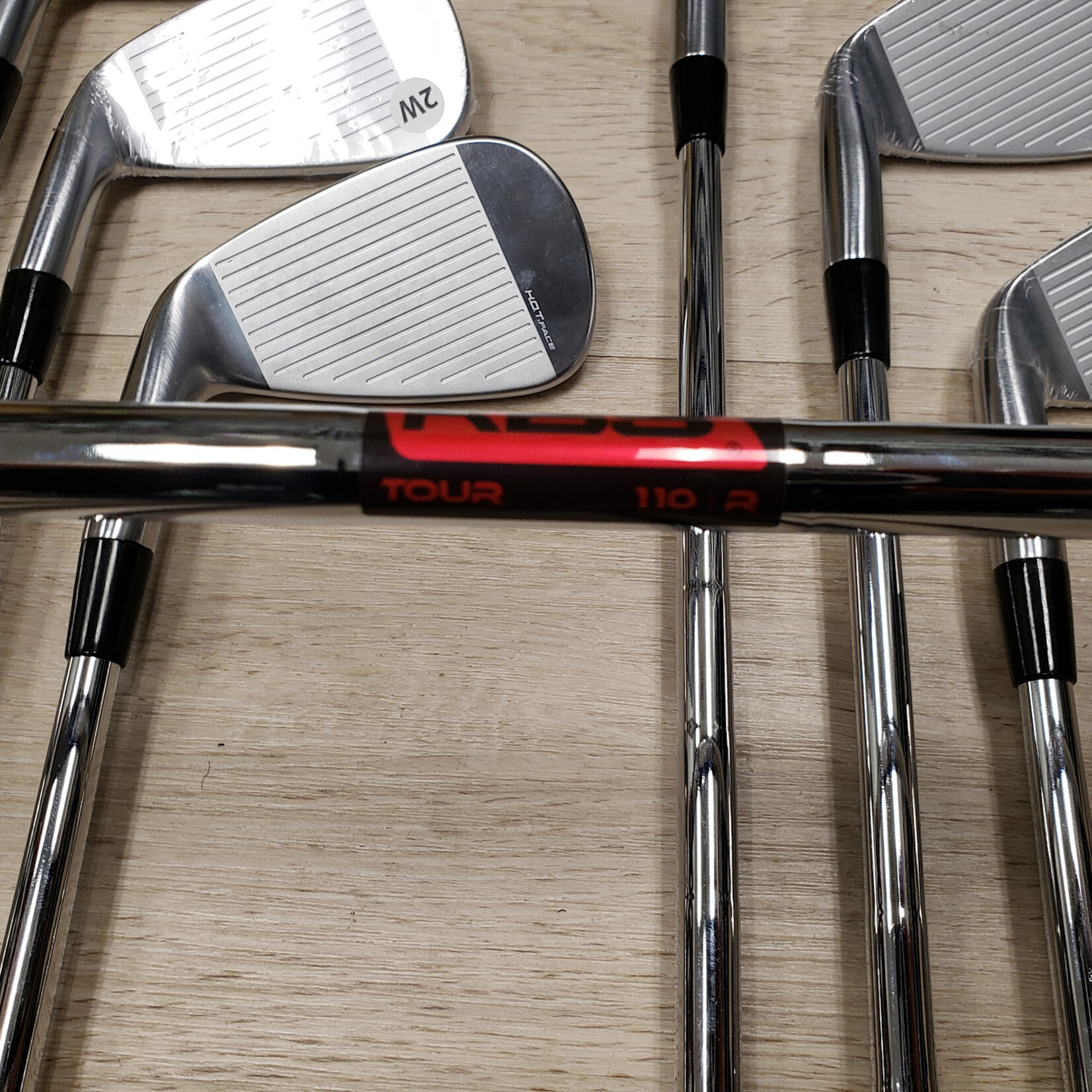 Cobra (Demo) Cobra King Tec X Iron Set 5-PW, GW KBS 110 Regular Flex (RH)