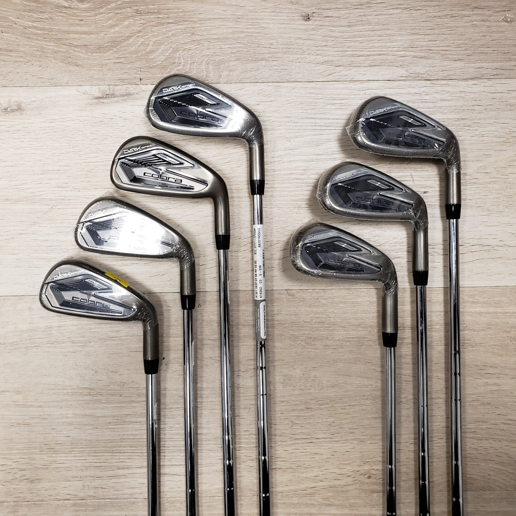 Cobra (Demo) Cobra DarkSpeed Iron Set 5-PW, GW KBS Tour Lite Stiff Flex (RH)