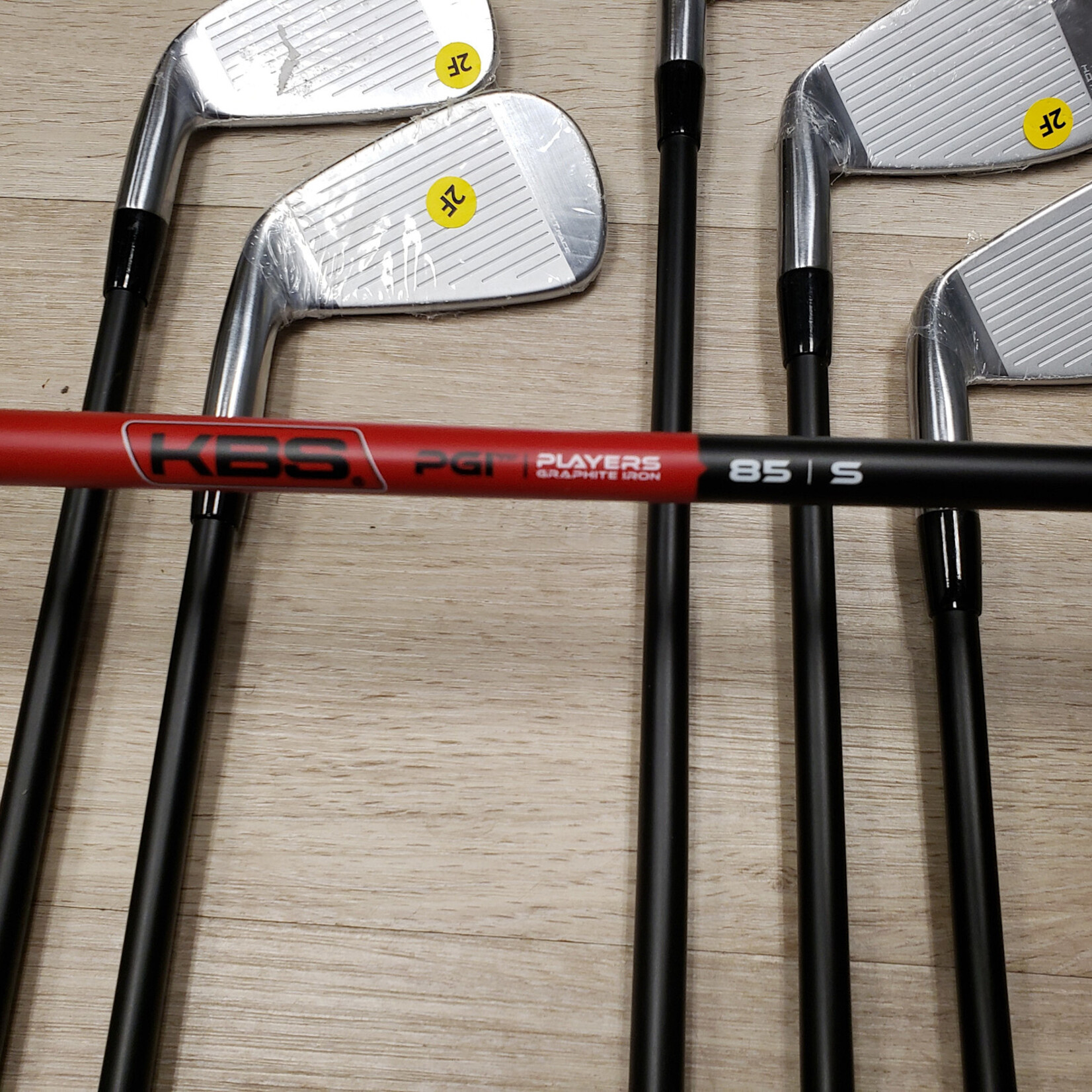 Cobra (Demo) Cobra King Tec X Iron Set 5-PW KBS PGI 85 Stiff Flex (RH)