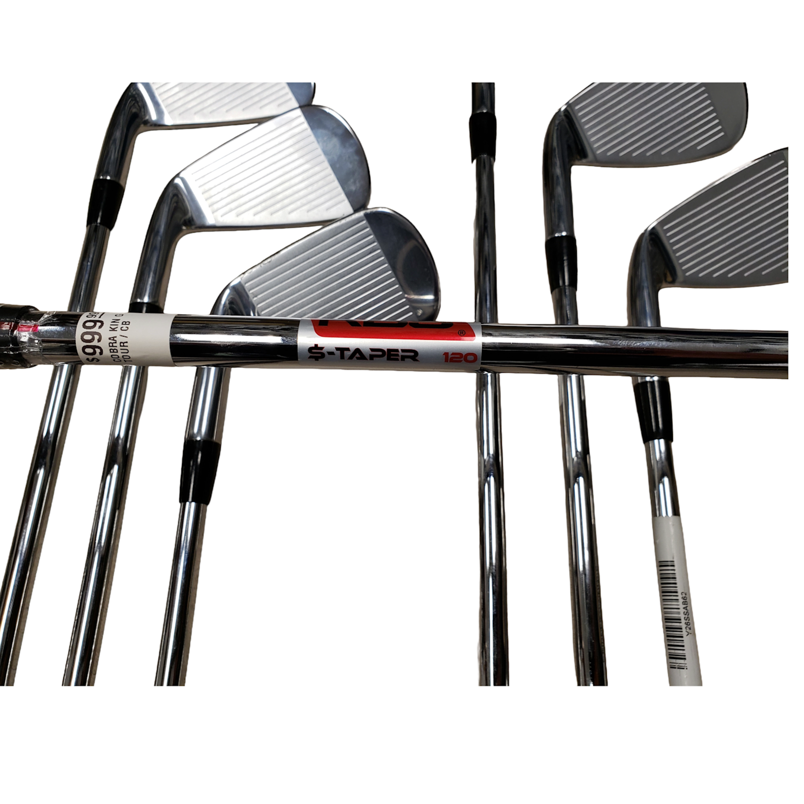 Cobra (Demo) Cobra King Tour Iron Set 4-PW KBS $-Taper 120 Stiff Flex (RH)