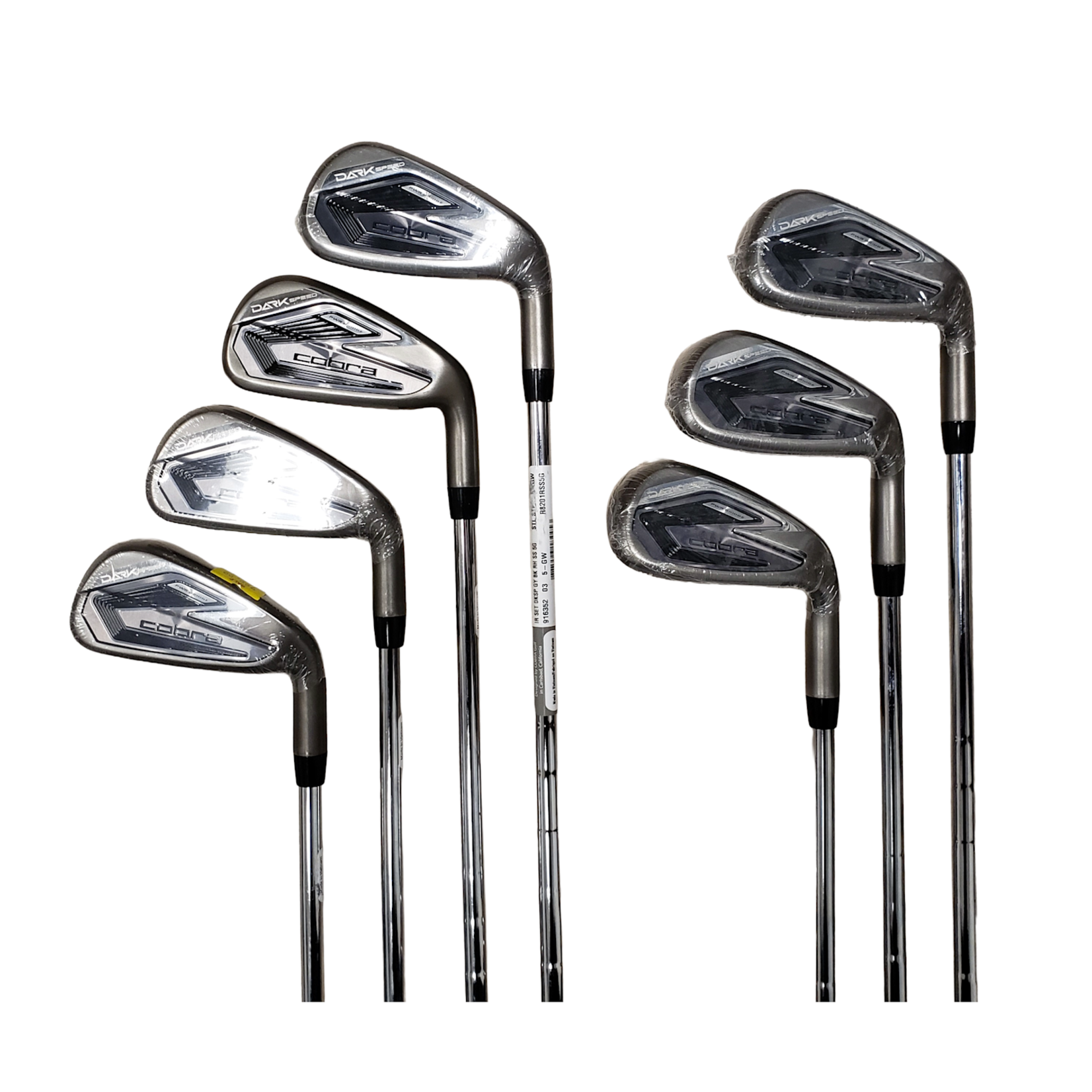 Cobra (Demo) Cobra DarkSpeed Iron Set 5-PW, GW KBS Tour Lite Stiff Flex (RH)