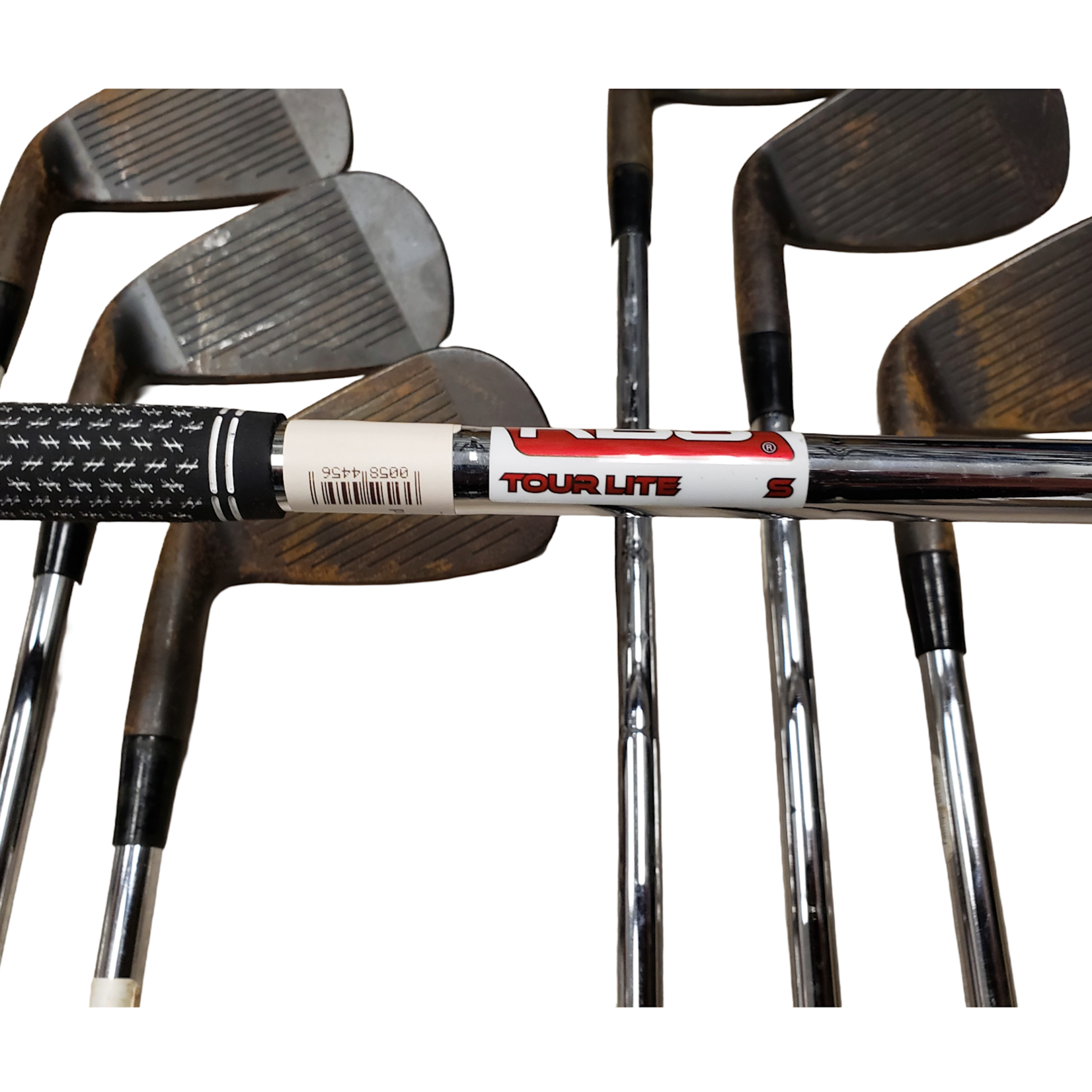 Cobra (Demo) Cobra Raw Forged Tec X Iron Set 5-PW, GW KBS Tour Lite Stiff Flex (RH)