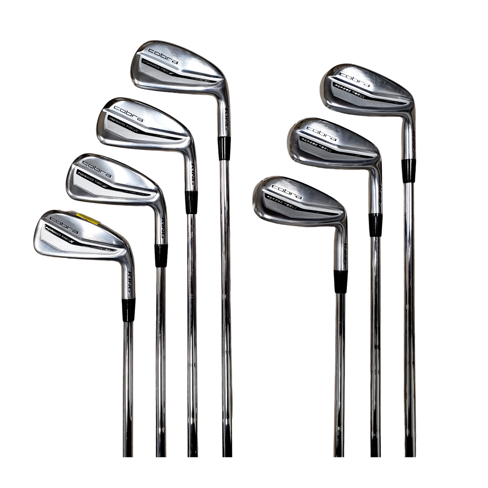 Cobra (Demo) Cobra Forged Tec X Iron Set 4-PW KBS $-Taper 120 Stiff Flex (RH)