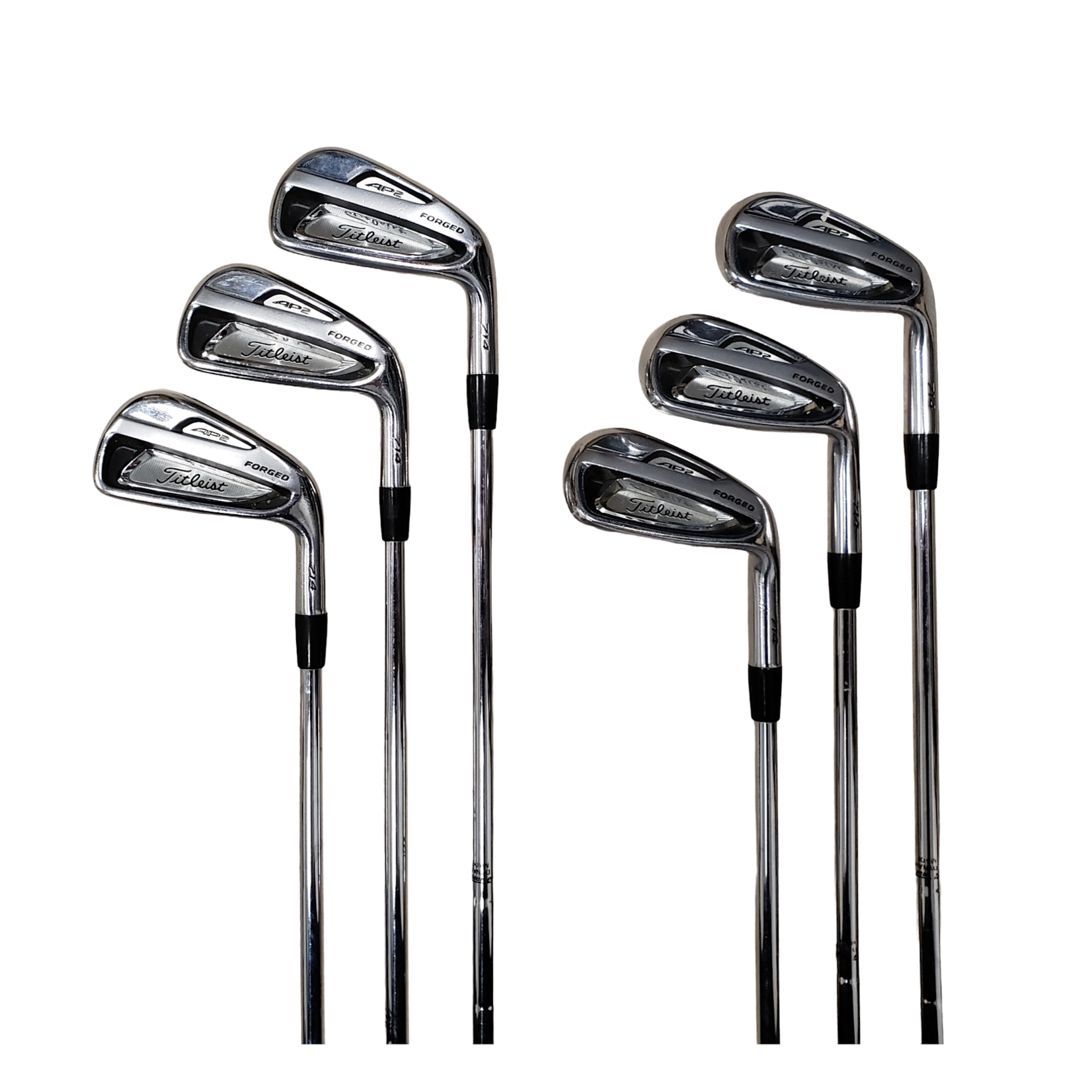Titleist (Demo) Titleist 714 AP2 Forged Iron Set 4-PW **No 7i** Dynamic Gold Stiff Flex (RH)