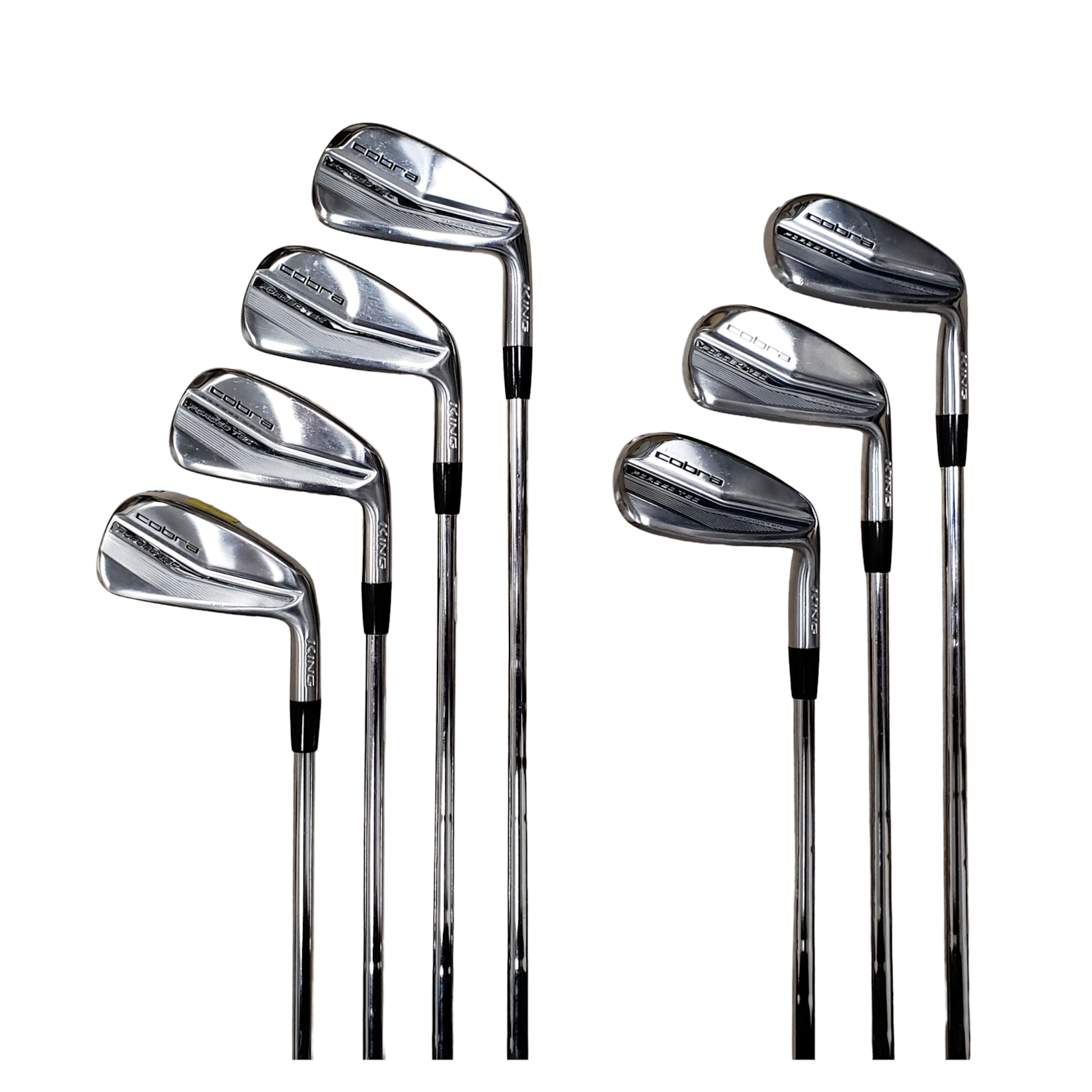 Cobra (Demo) Cobra Forged Tec Iron Set 3-PW **No 8i** KBS Stiff Flex (RH)