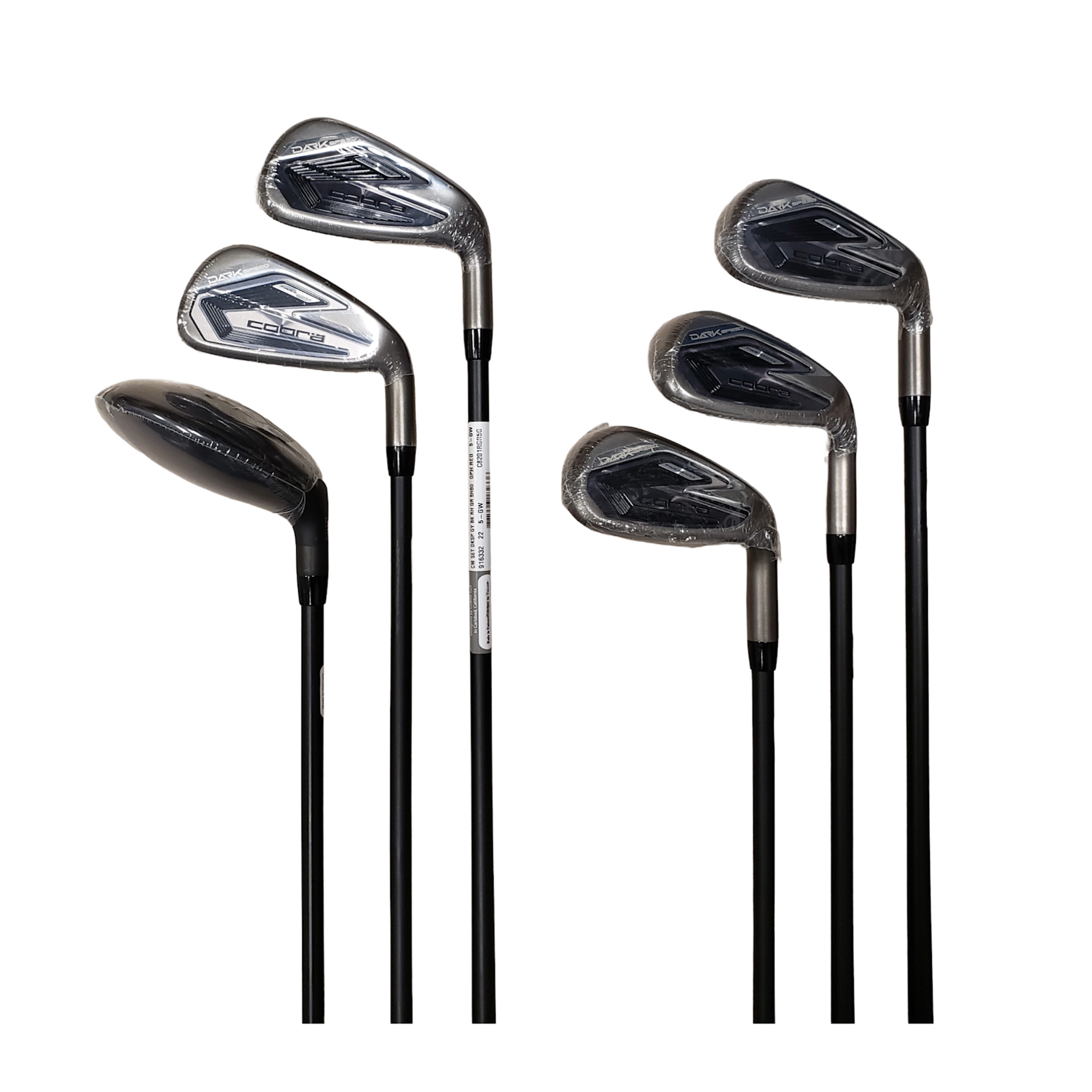 Cobra (Demo) Cobra Darkspeed Iron Set 5HY, 6-PW, GW  **No 7i** KBS PGI 75 Regular Flex (RH)