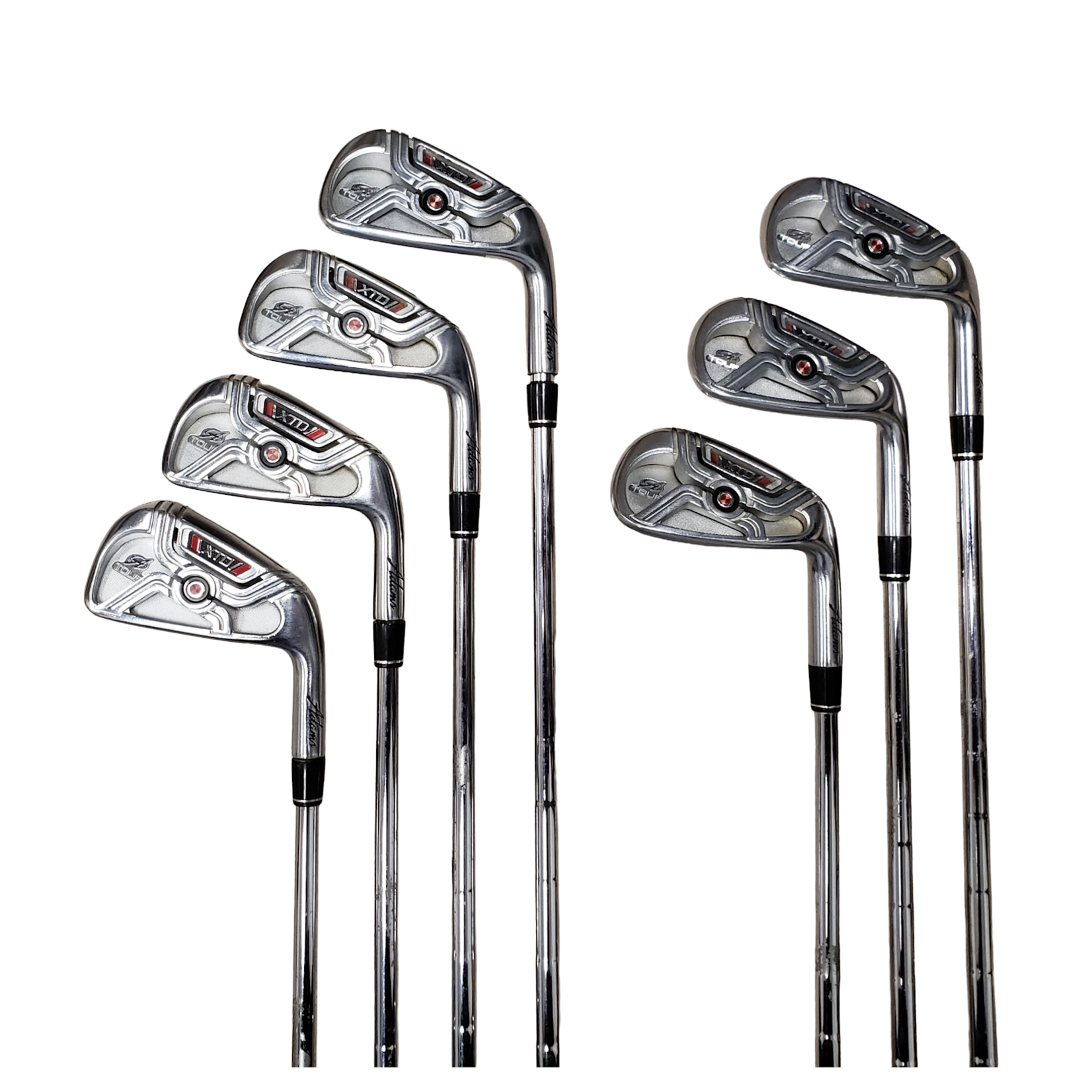Adams Golf (Demo) Adams XTD Tour Iron Set 4-PW KBS Tour Stiff Flex (RH)