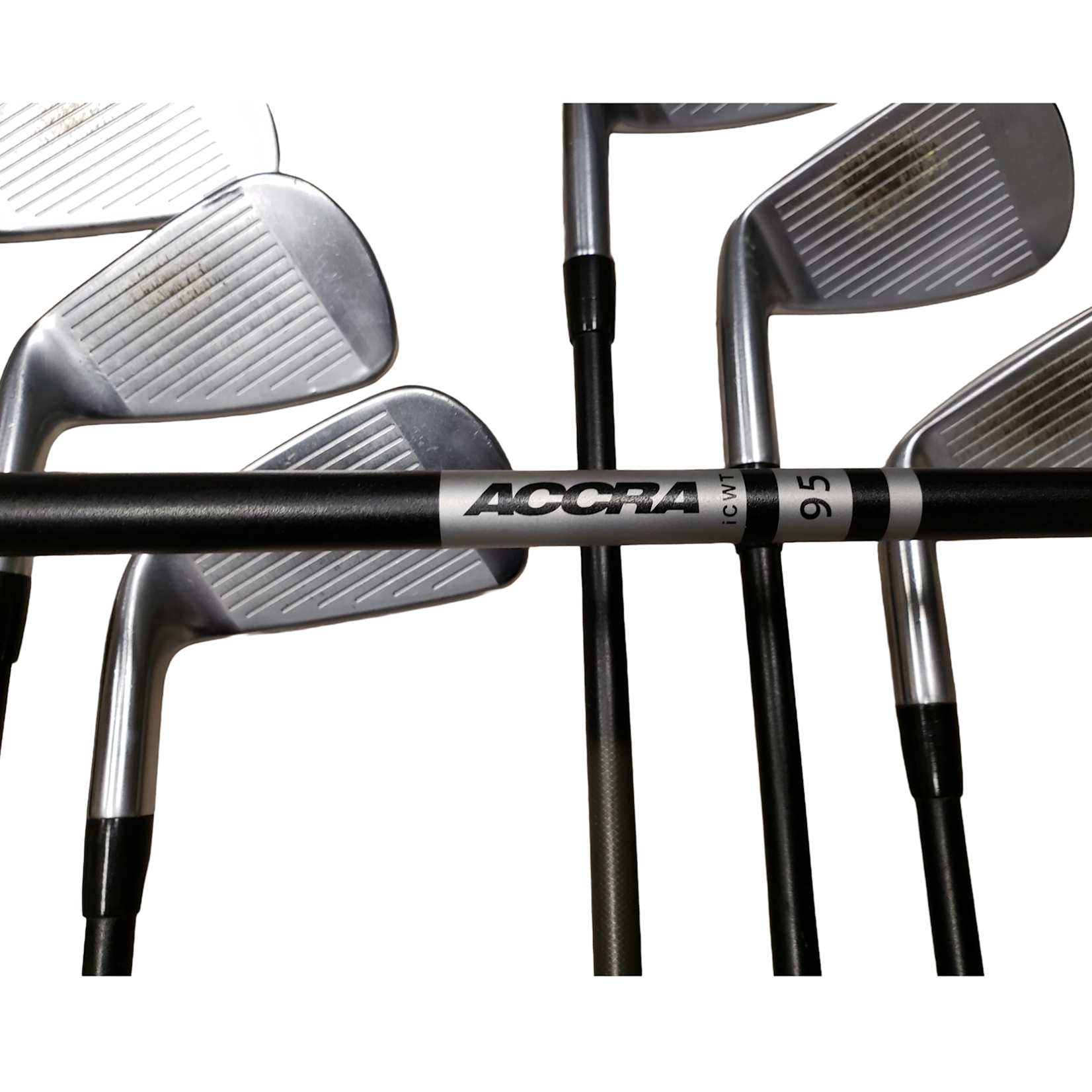 TaylorMade (Demo) TaylorMade P790 Forged Iron Set 5-PW, AW Accra iCWT 95 Stiff Flex (RH)