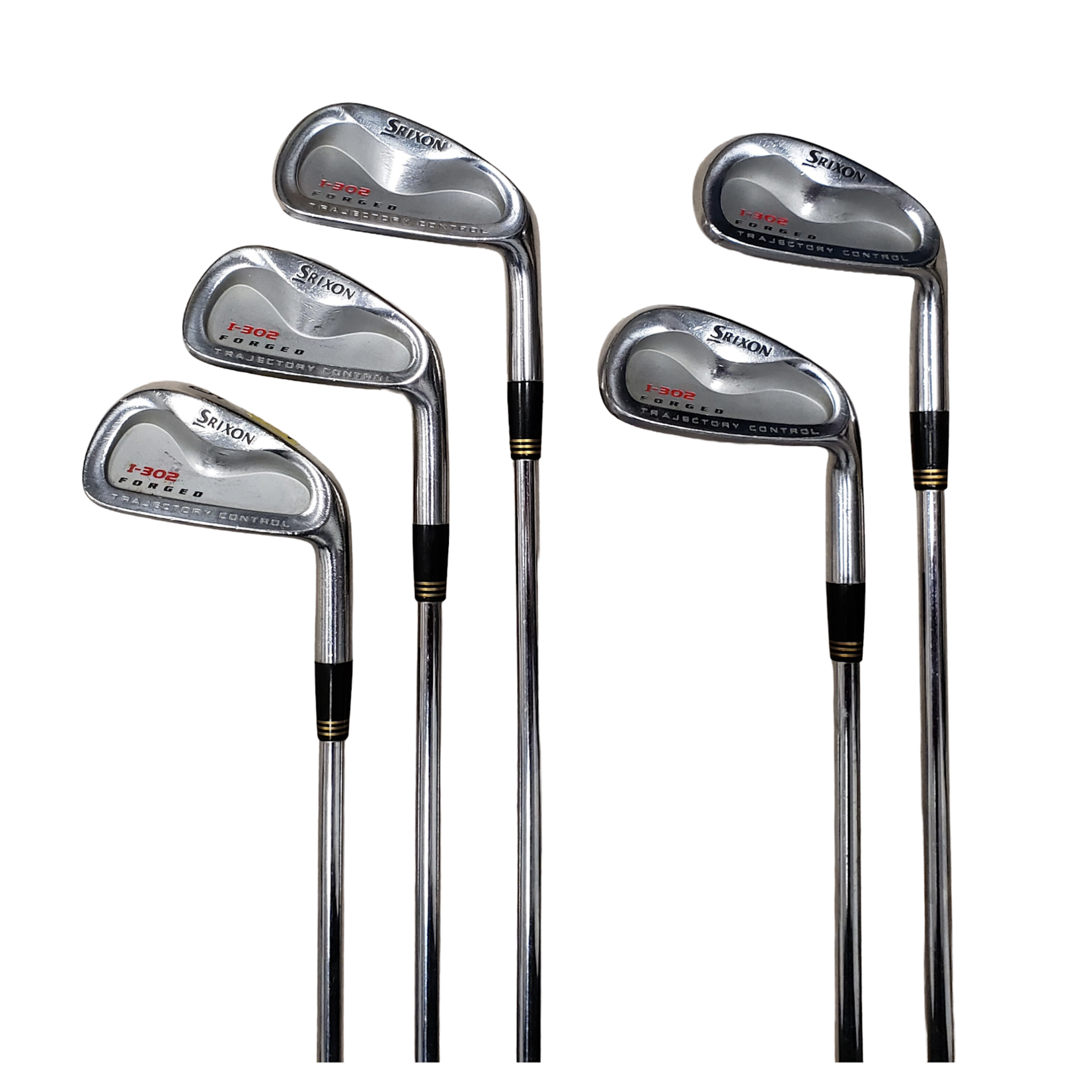 Srixon (Demo) Srixon I-302 Forged Iron Set 5i-9i  **No PW** Stiff Flex (RH)
