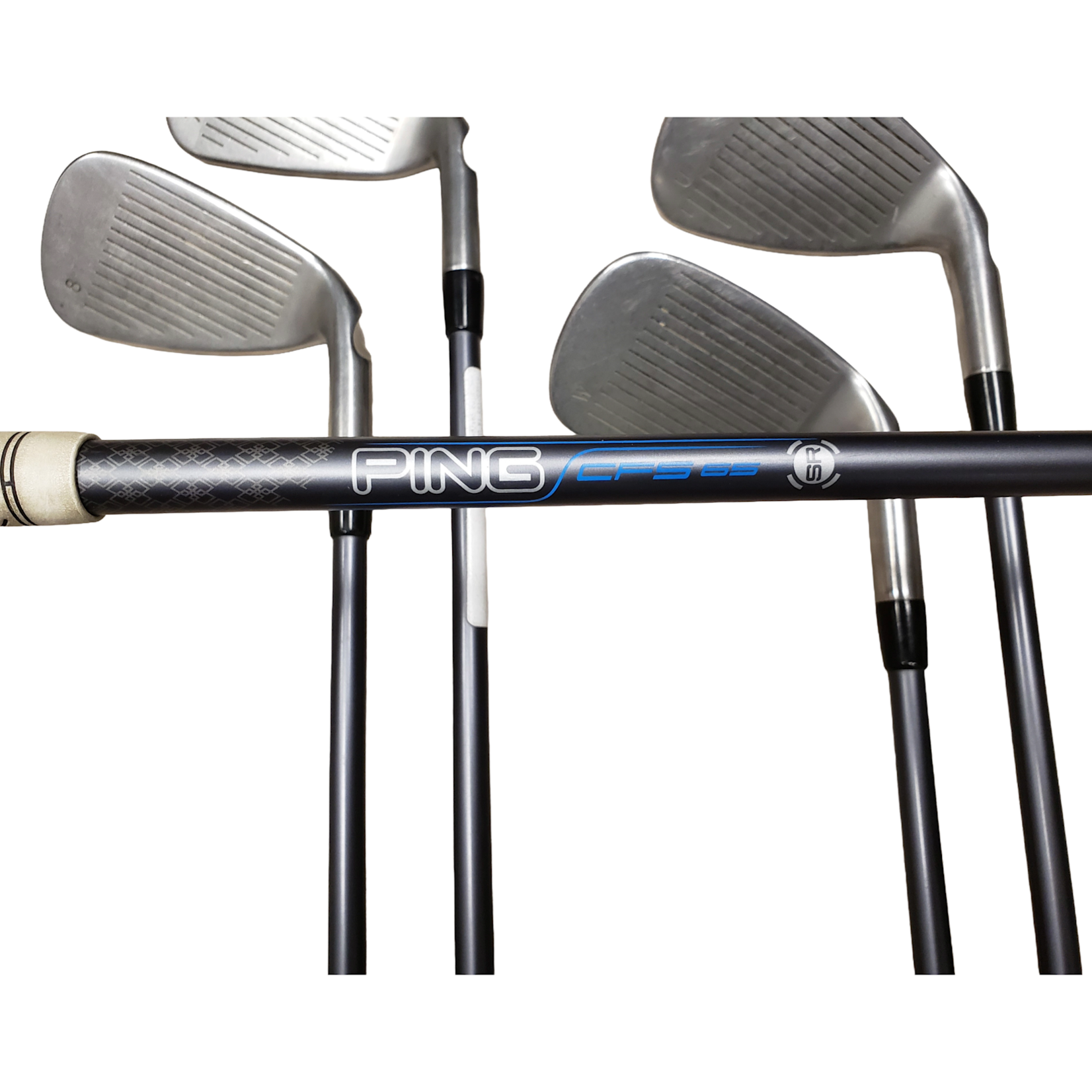 Ping (Demo) PING G Iron Set 7-PW, UW Graphite CFS 65 Senior Flex (LH)