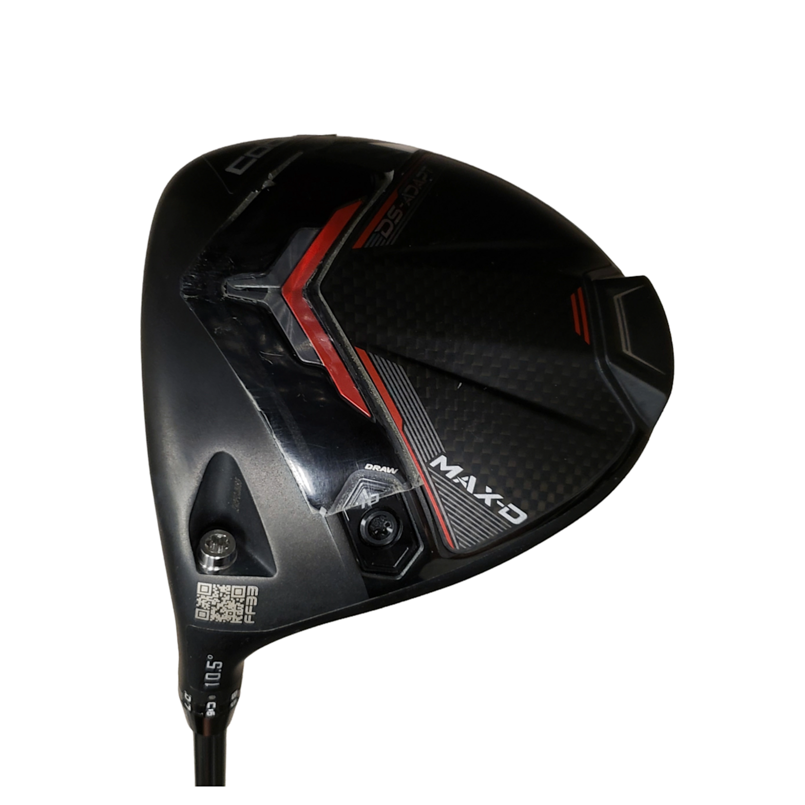 Cobra (Demo) Cobra DS-Adapt Max-D 10.5* Driver Denali Black 60g 6.5 X-Stiff Flex (LH)