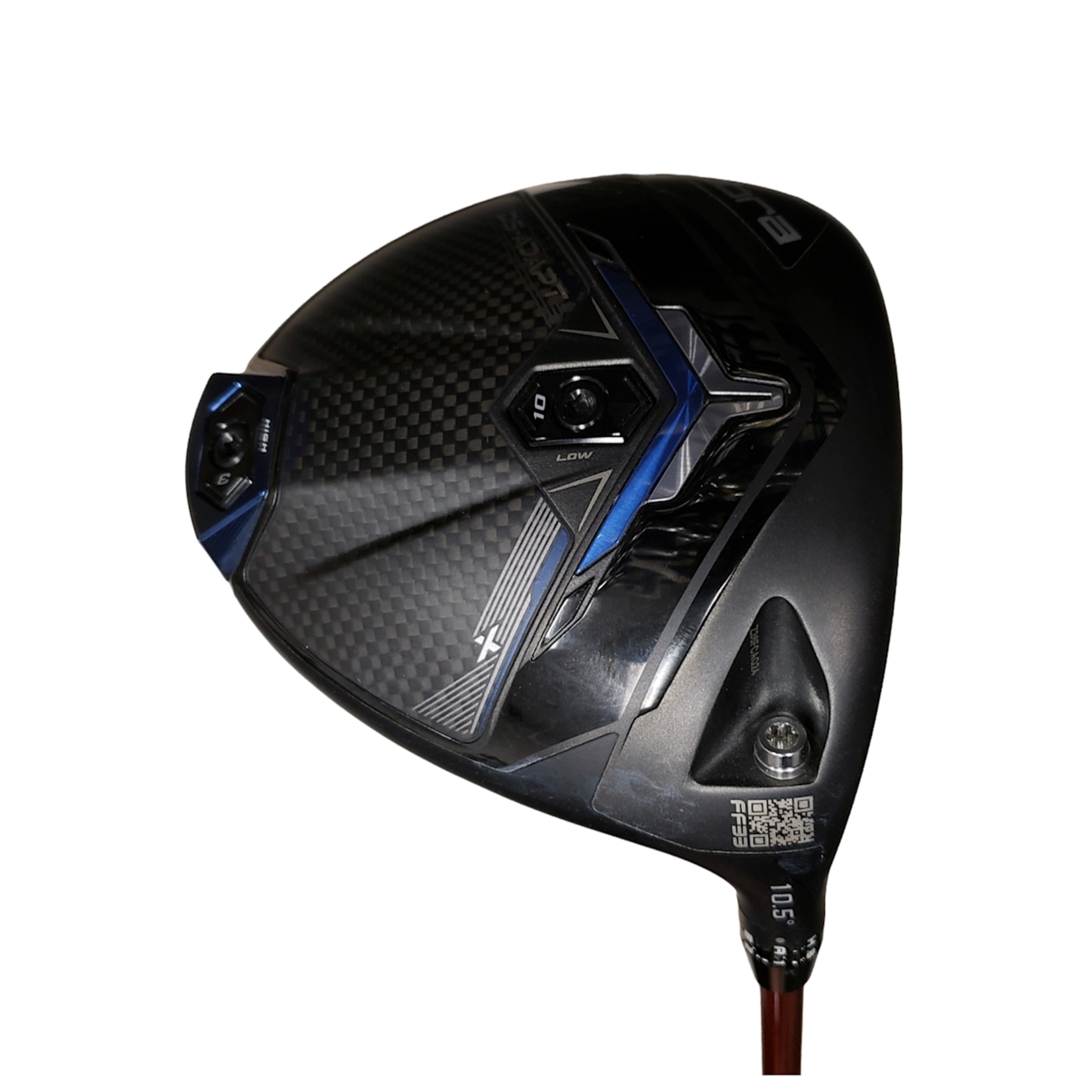 Cobra (Demo) Cobra DS-Adapt X 10.5* Driver Denali Red 50g 5.0 Senior Flex (RH)