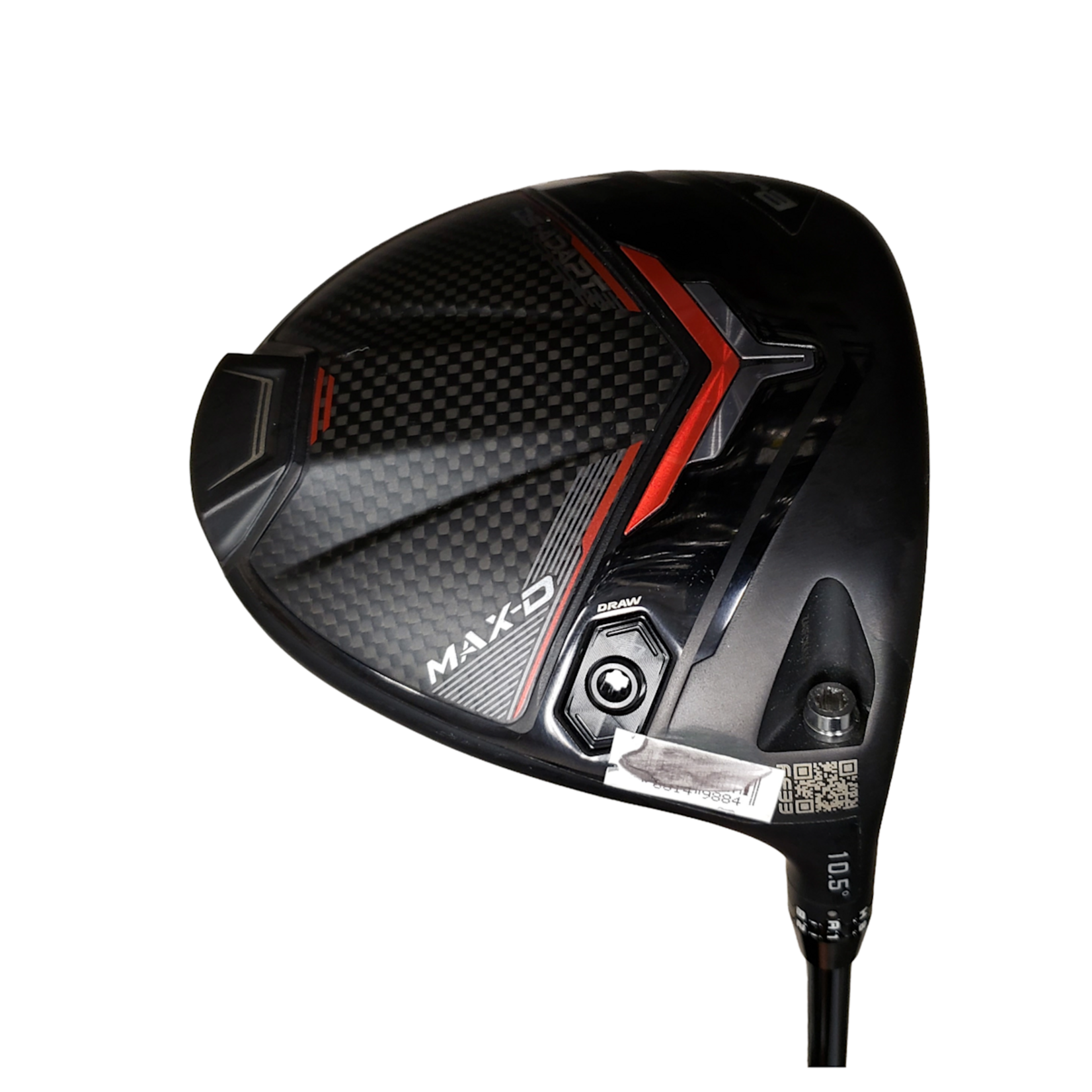 Cobra (Demo) Cobra DS-Adapt Max-D 10.5* Driver Linq White 6F4 Stiff Flex (RH)