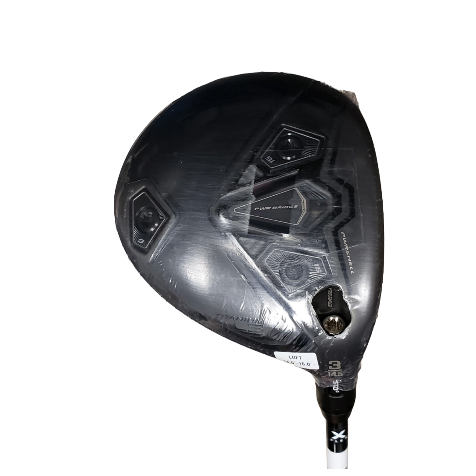 Cobra (Demo) Cobra DarkSpeed Ti LS 3 Fairway Wood Linq White 7F5 X-Stiff Flex (RH)