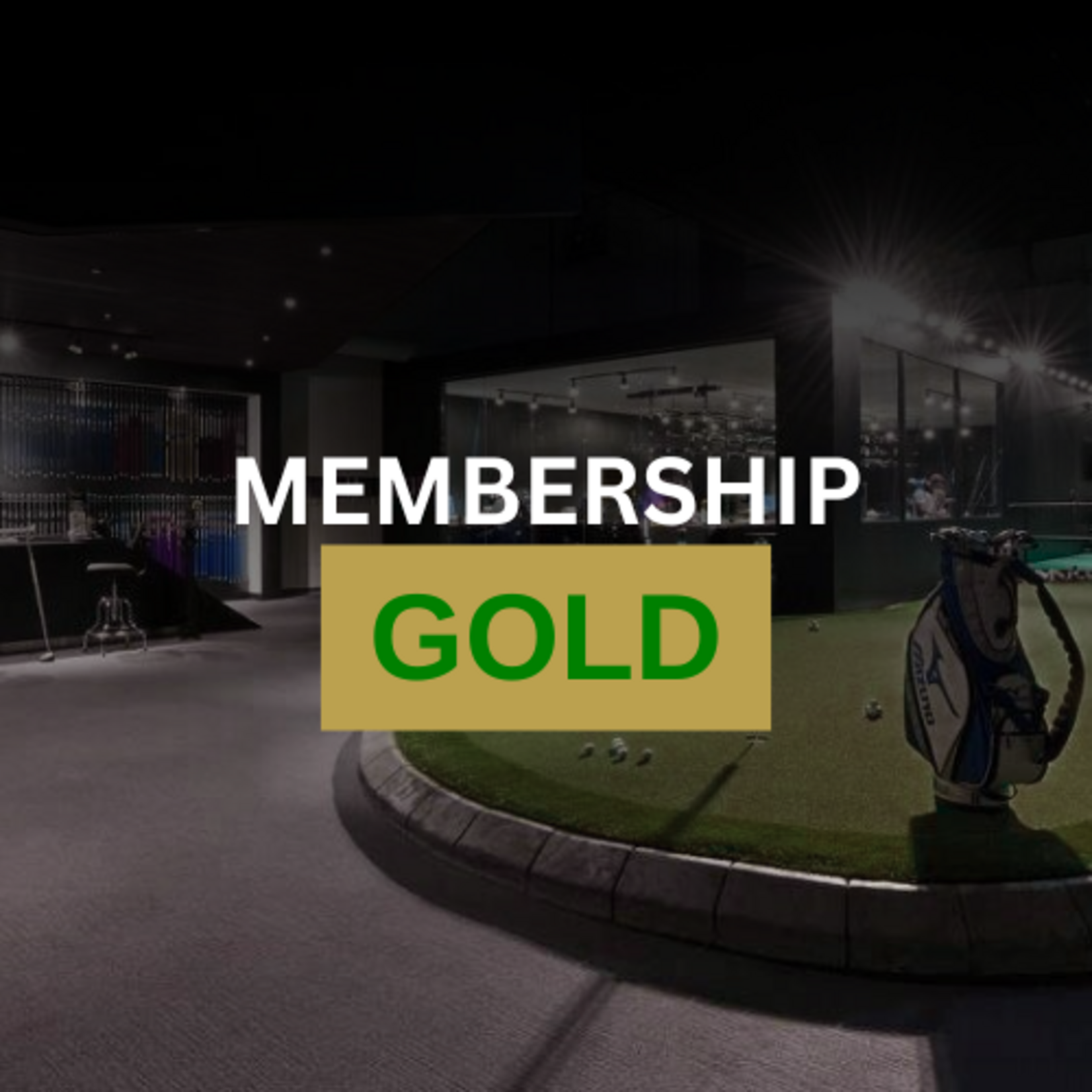 Modern Golf Membership Gold