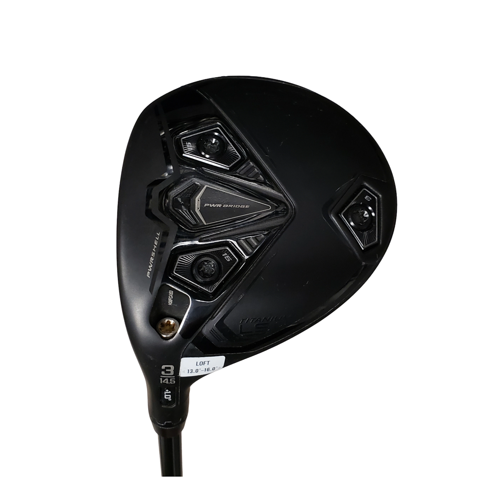 Cobra (Demo) Cobra DarkSpeed Ti LS 3 Fairway Wood Linq Red 5F4 Stiff Flex (LH)