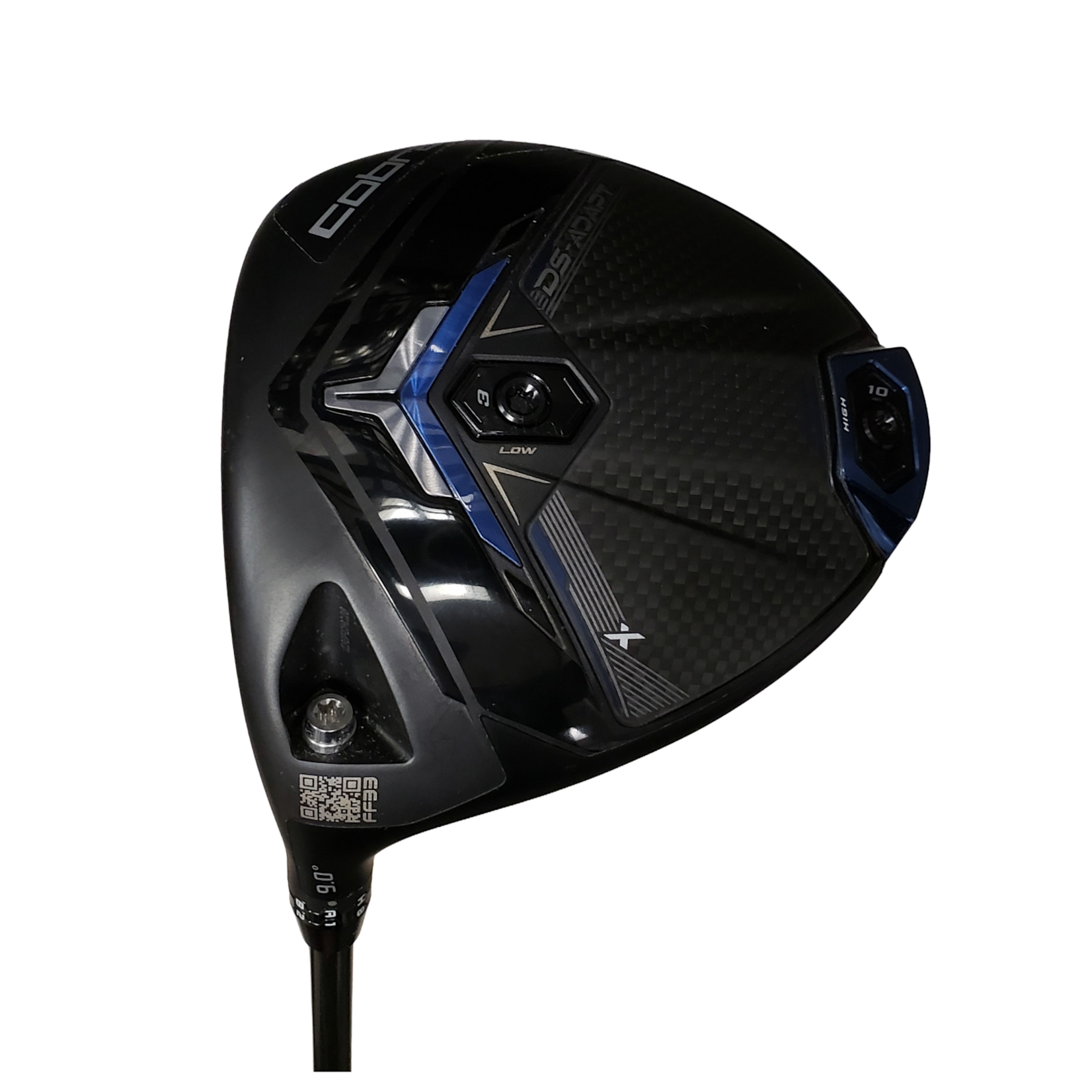 Cobra (Demo) Cobra DS-Adapt X 9* Driver Denali Black 70g X-Stiff Flex (LH)