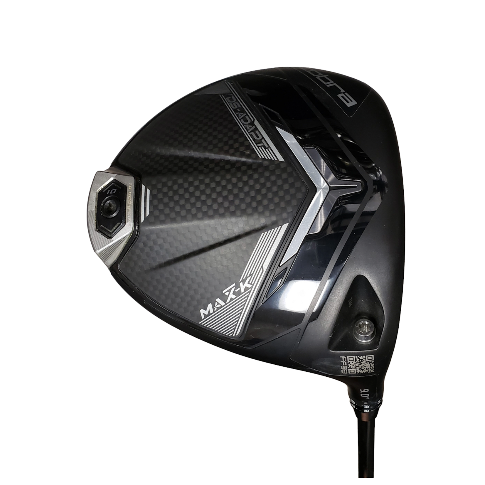Cobra (Demo) Cobra DS-Adapt Max-K 9* Driver Denali Black 60g X-Stiff Flex (RH)