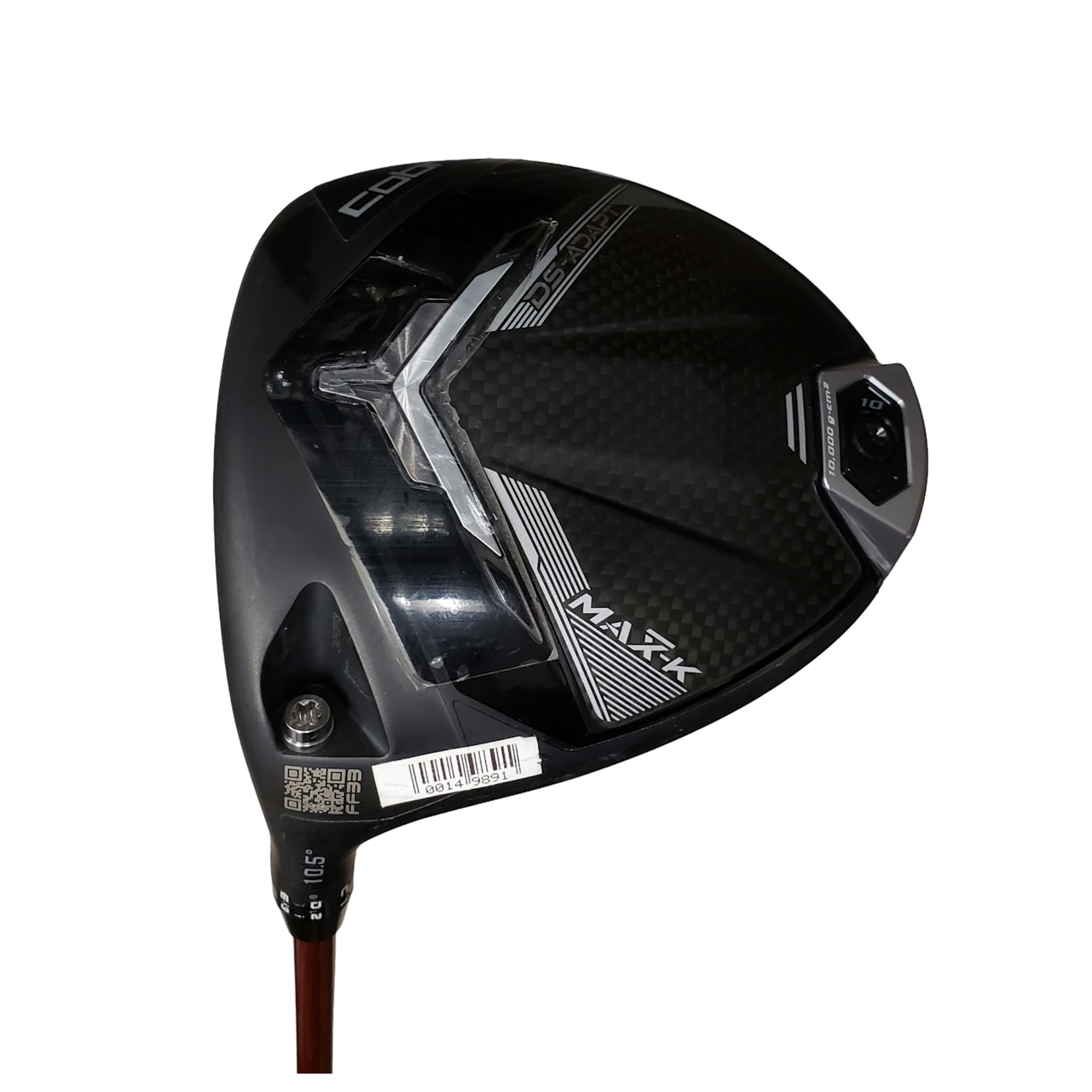 Cobra (Demo) Cobra DS-Adapt Max-K 10.5* Driver Denali Red 50g Stiff Flex (LH)