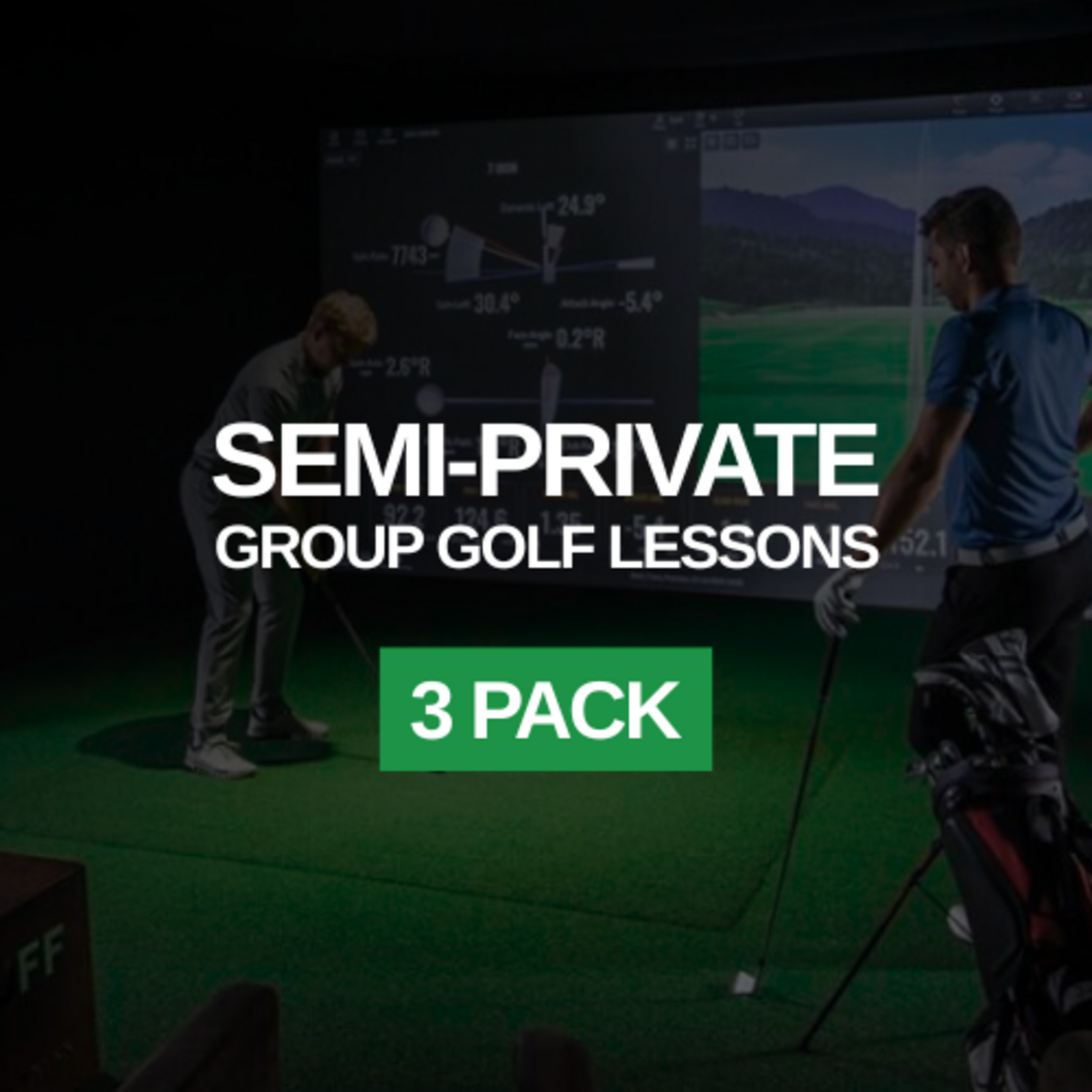 Modern Golf Semi-Private Lessons: 3 Pack