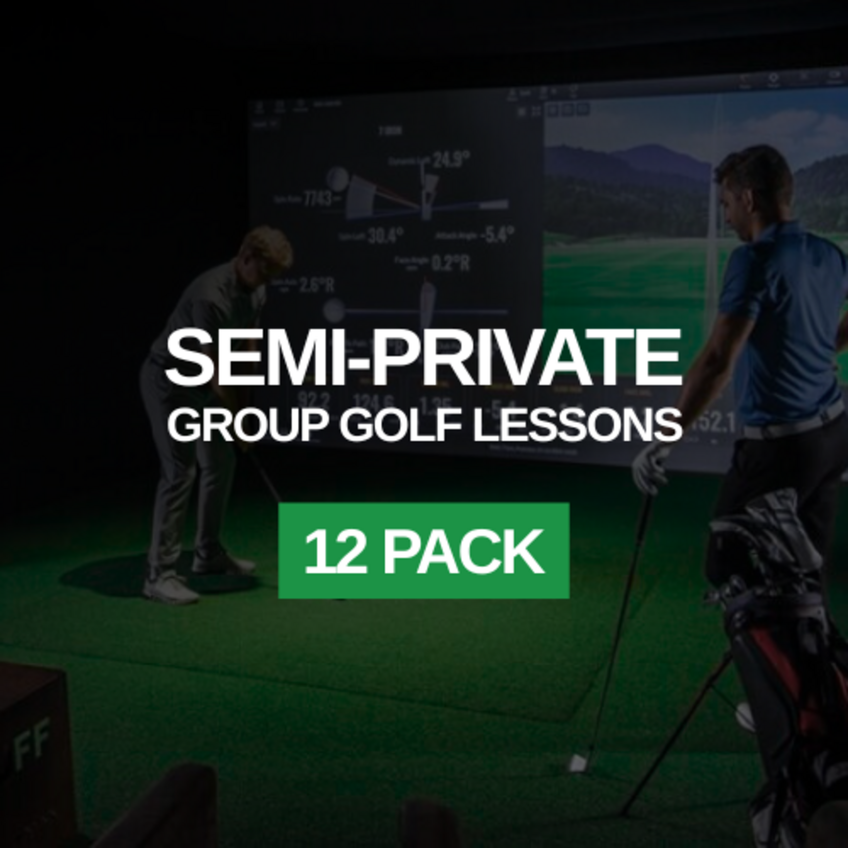 Modern Golf Semi-Private Lessons: 12 Pack