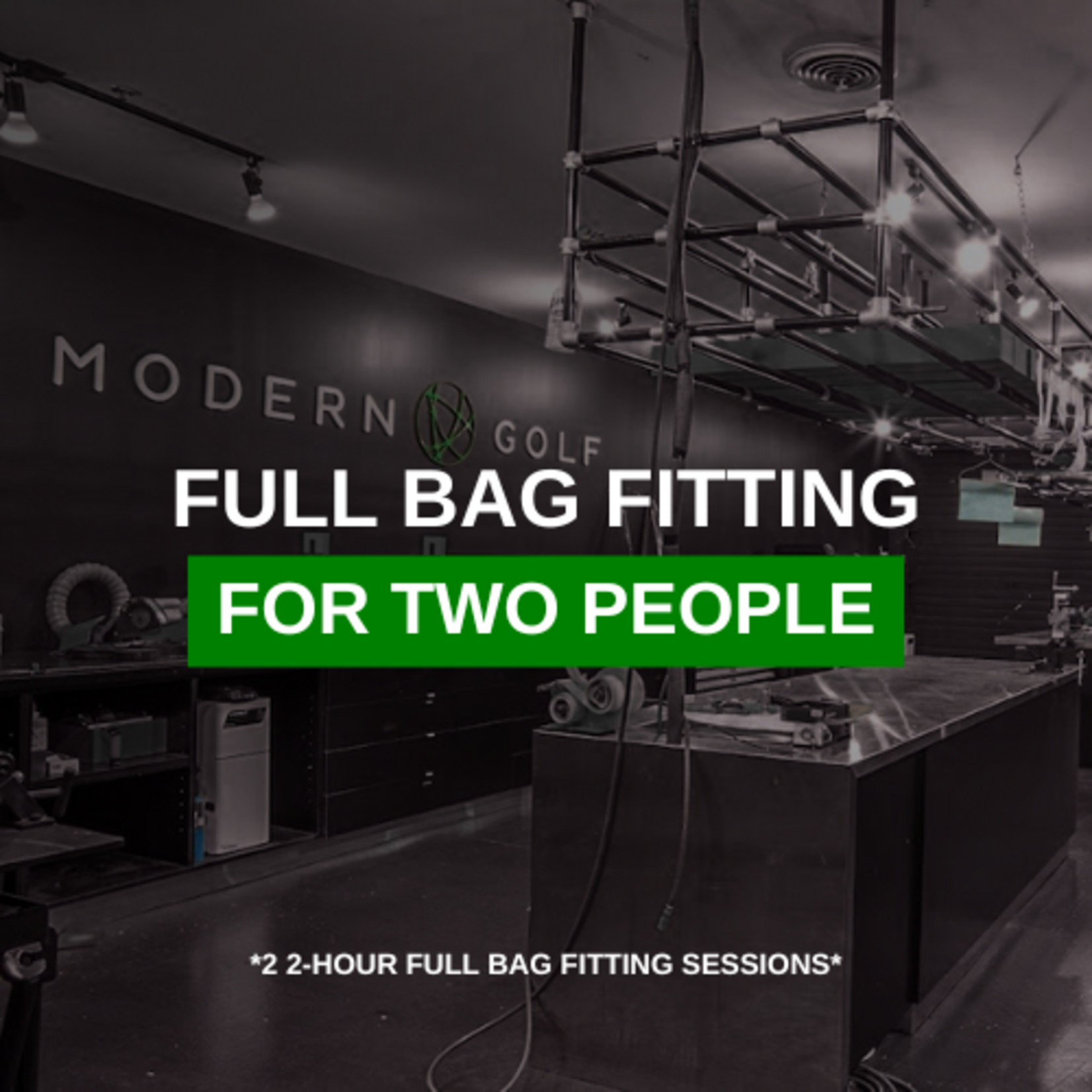 Modern Golf Full Bag Fit for Two