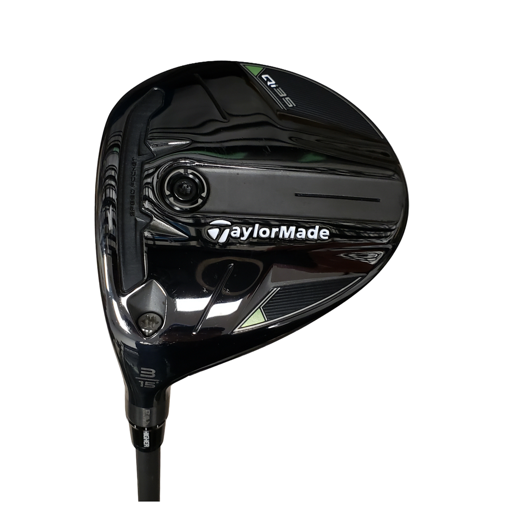 TaylorMade (Demo) TaylorMade Qi35 3 Fairway Wood Air Speeder 50 Regular Flex (LH)
