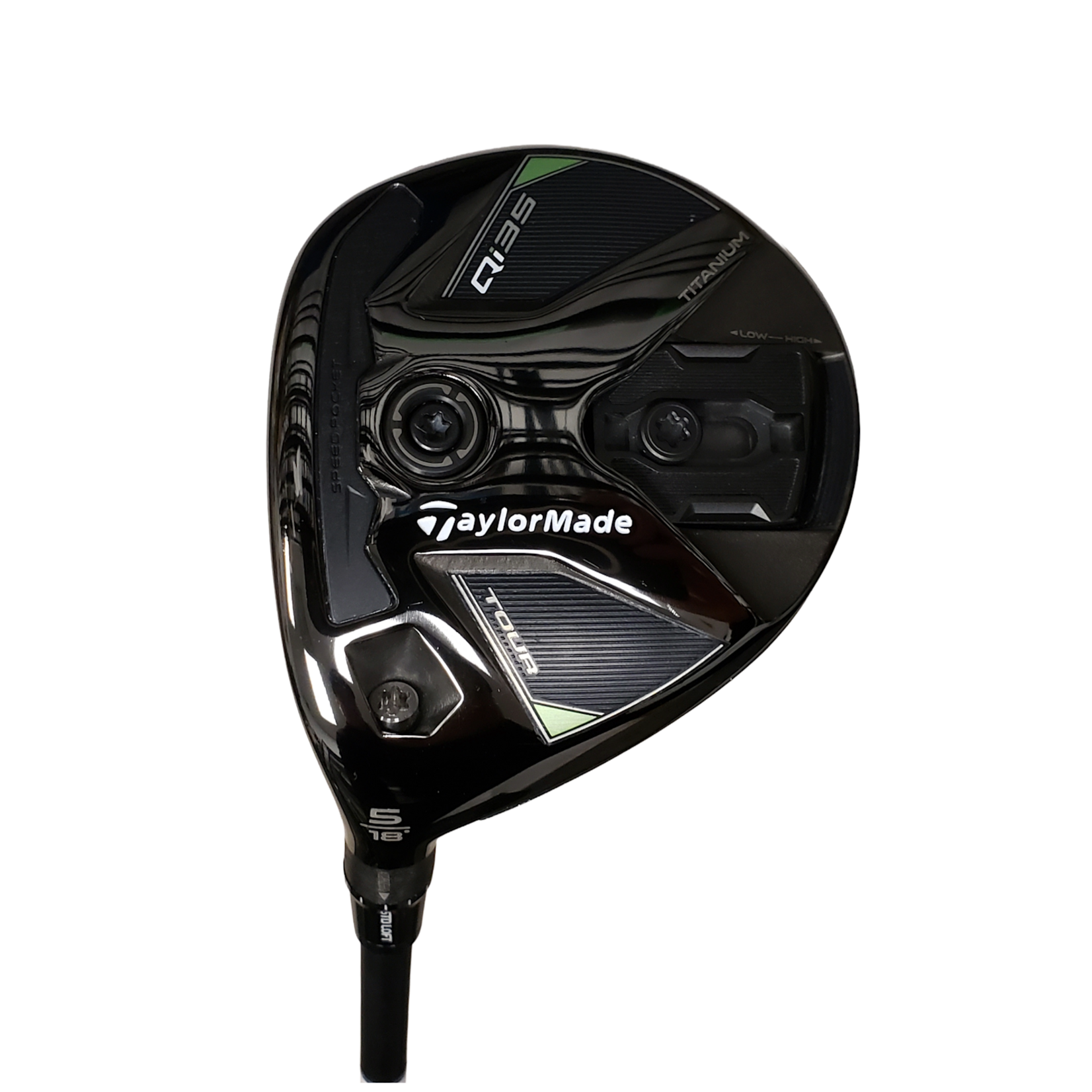 TaylorMade (Demo) TaylorMade Qi35 Tour 5 Fairway Wood Kai'li Blue 65 Regular Flex (LH)