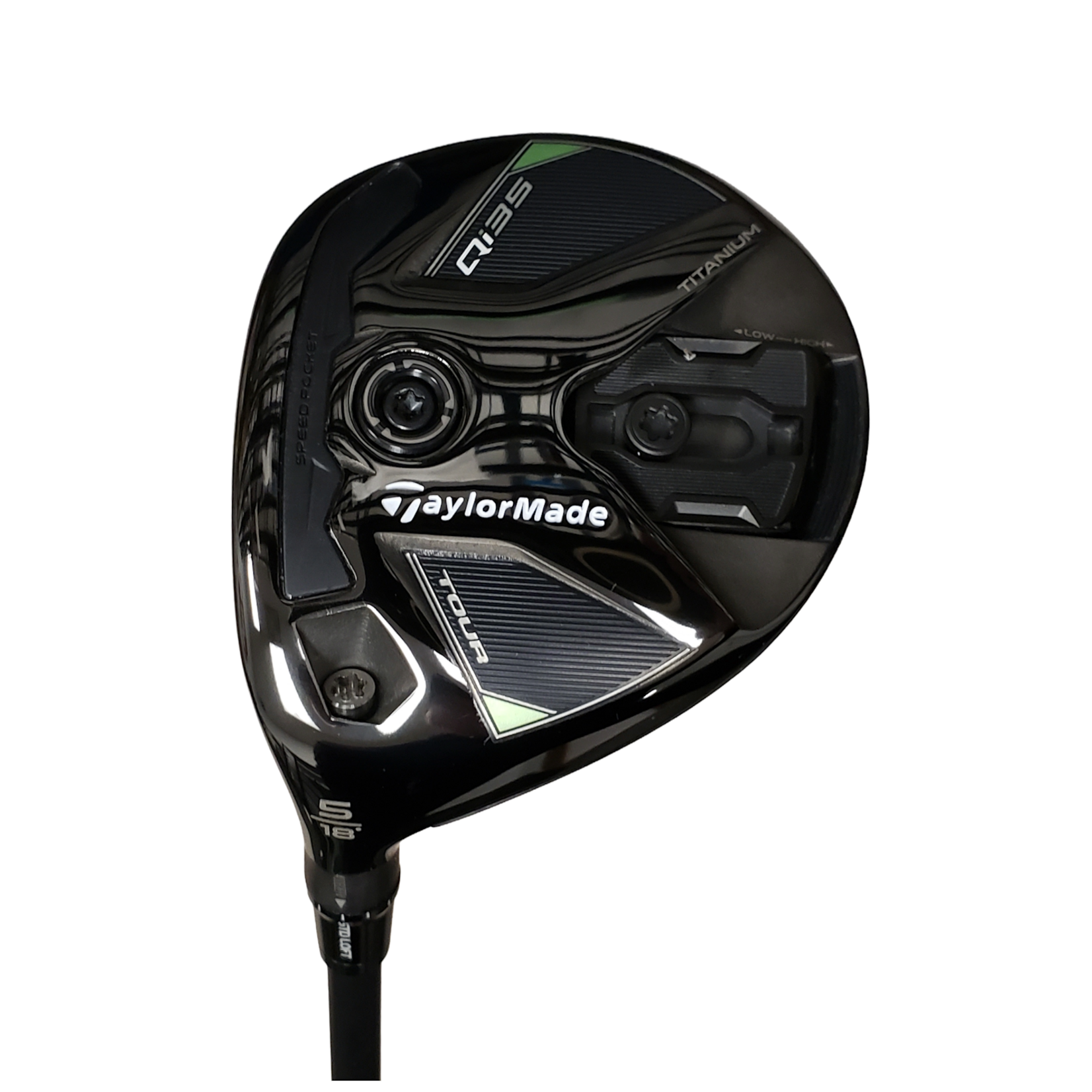 TaylorMade (Demo) TaylorMade Qi35 Tour 5 Fairway Wood Kai'li Blue 65 Regular Flex (LH)
