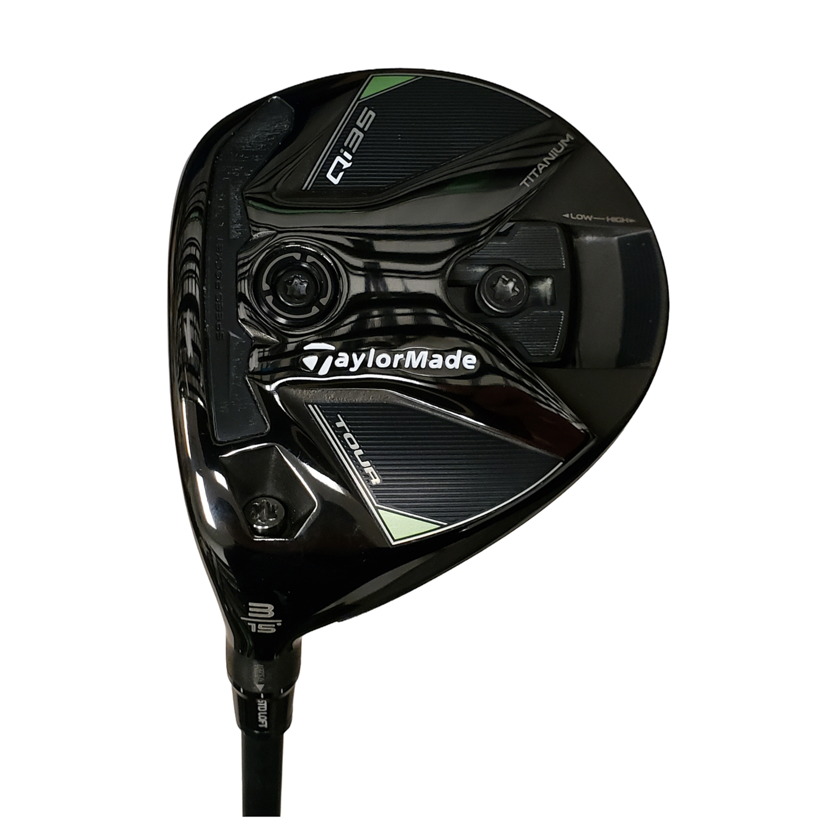 TaylorMade (Demo) TaylorMade Qi35 Tour 3 Fairway Wood Kai'li Blue 75 Stiff Flex (LH)