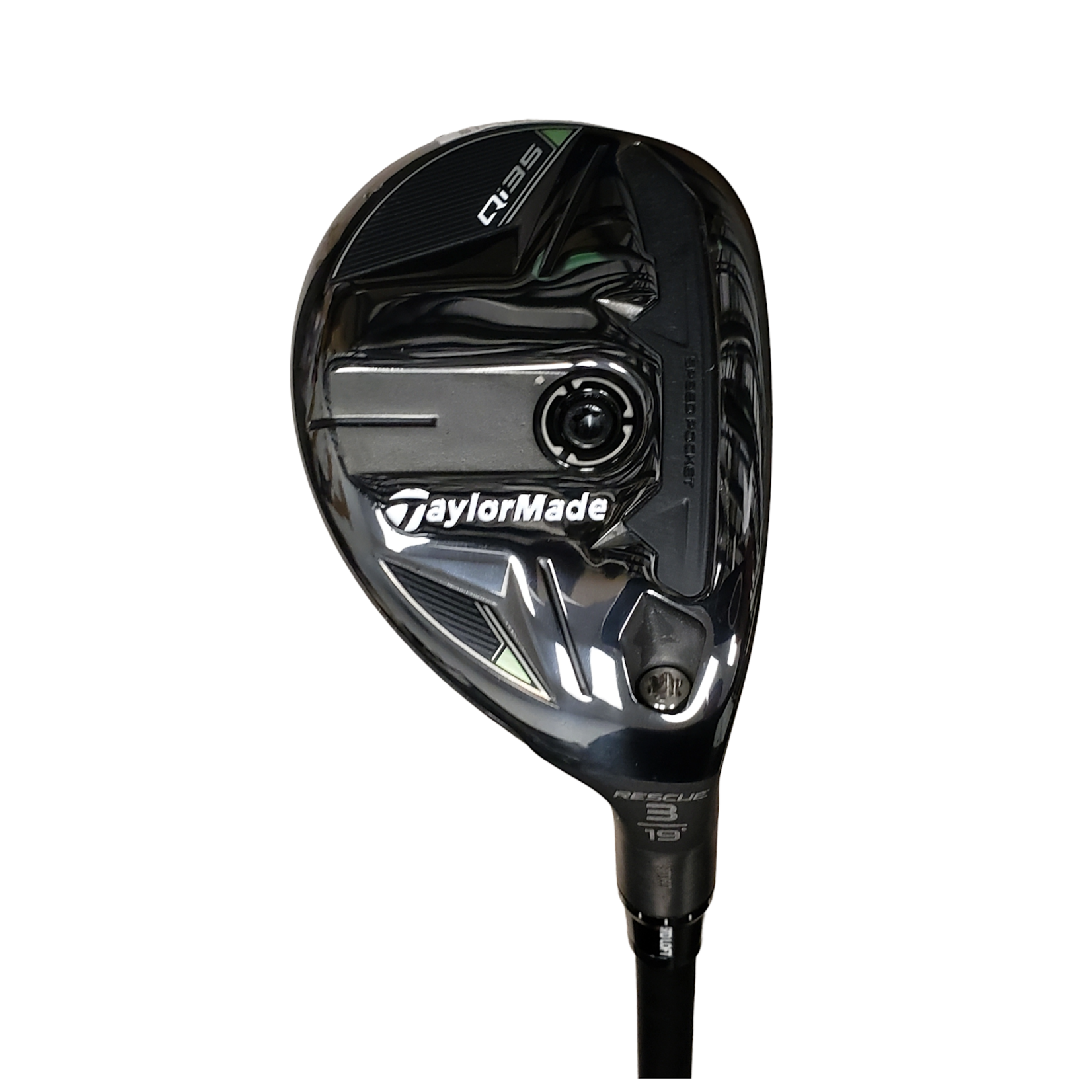 TaylorMade (Demo) TaylorMade Qi35 3 Hybrid Kai'li Blue 85 Stiff Flex (RH)