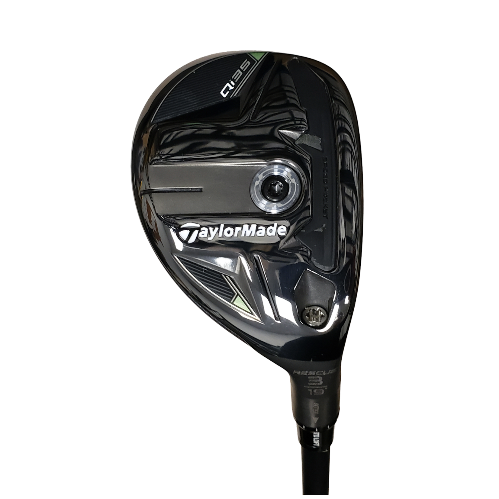 TaylorMade (Demo) TaylorMade Qi35 3 Hybrid Kai'li Blue 85 Stiff Flex (RH)