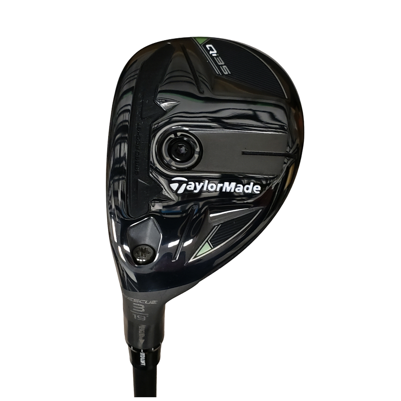 TaylorMade (Demo) TaylorMade Qi35 3 Hybrid Kai'li Blue 85 Stiff Flex (LH)