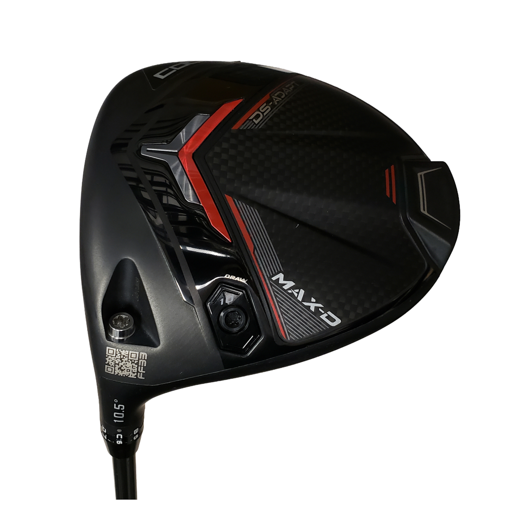 Cobra (Demo) Cobra DS-Adapt Max-D 10.5* Driver Denali Black 60g X-Stiff Flex (LH)