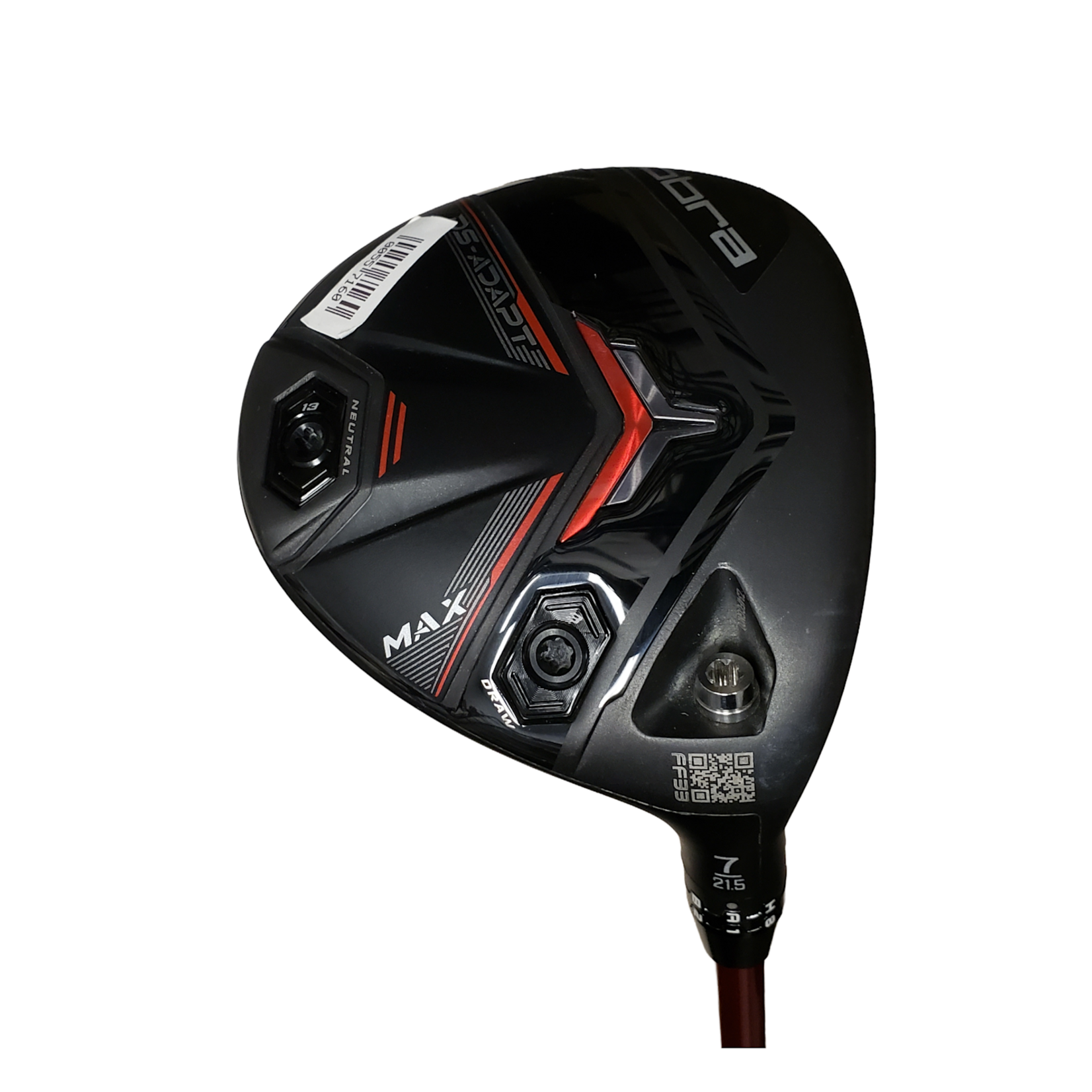 Cobra (Demo) Cobra DS-Adapt Max 7 Fairway Wood Denali Red 50g Regular Flex (RH)