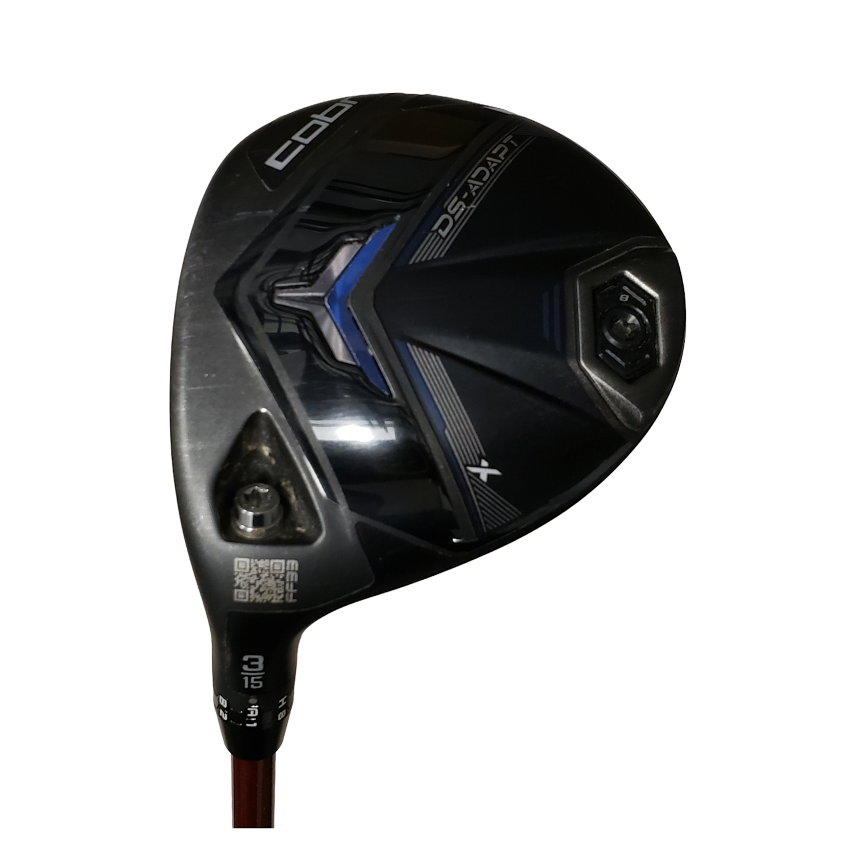 Cobra (Demo) Cobra DS-Adapt X 3 Fairway Wood Denali Red 50g Stiff Flex (LH)