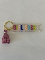 Creative Brands Acrylic Key Tag - Girl Boss