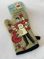 Blue Q Feed You Fuckers Oven Mitt