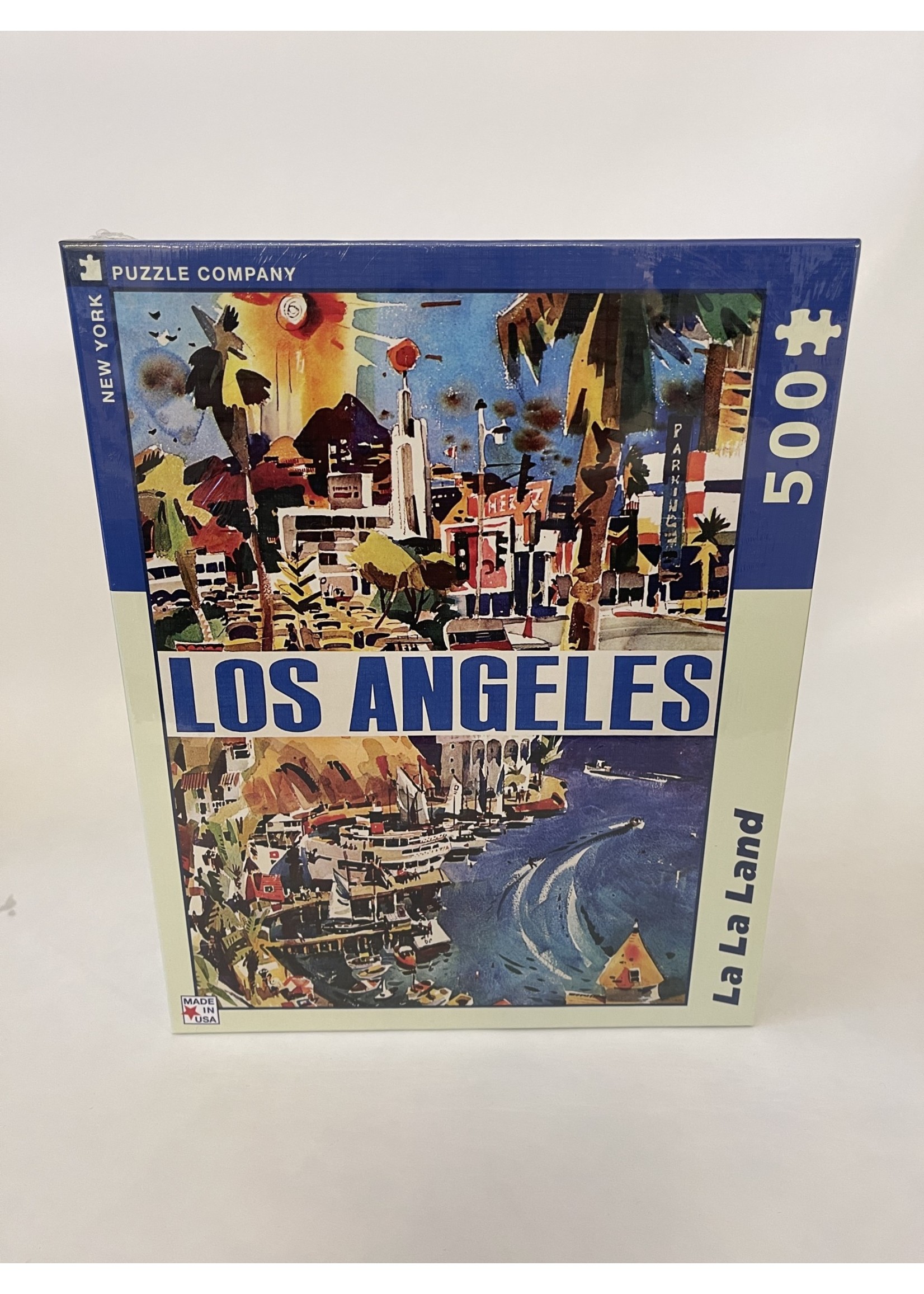 New York Puzzle Co. Puzzle - Los Angeles LA Land