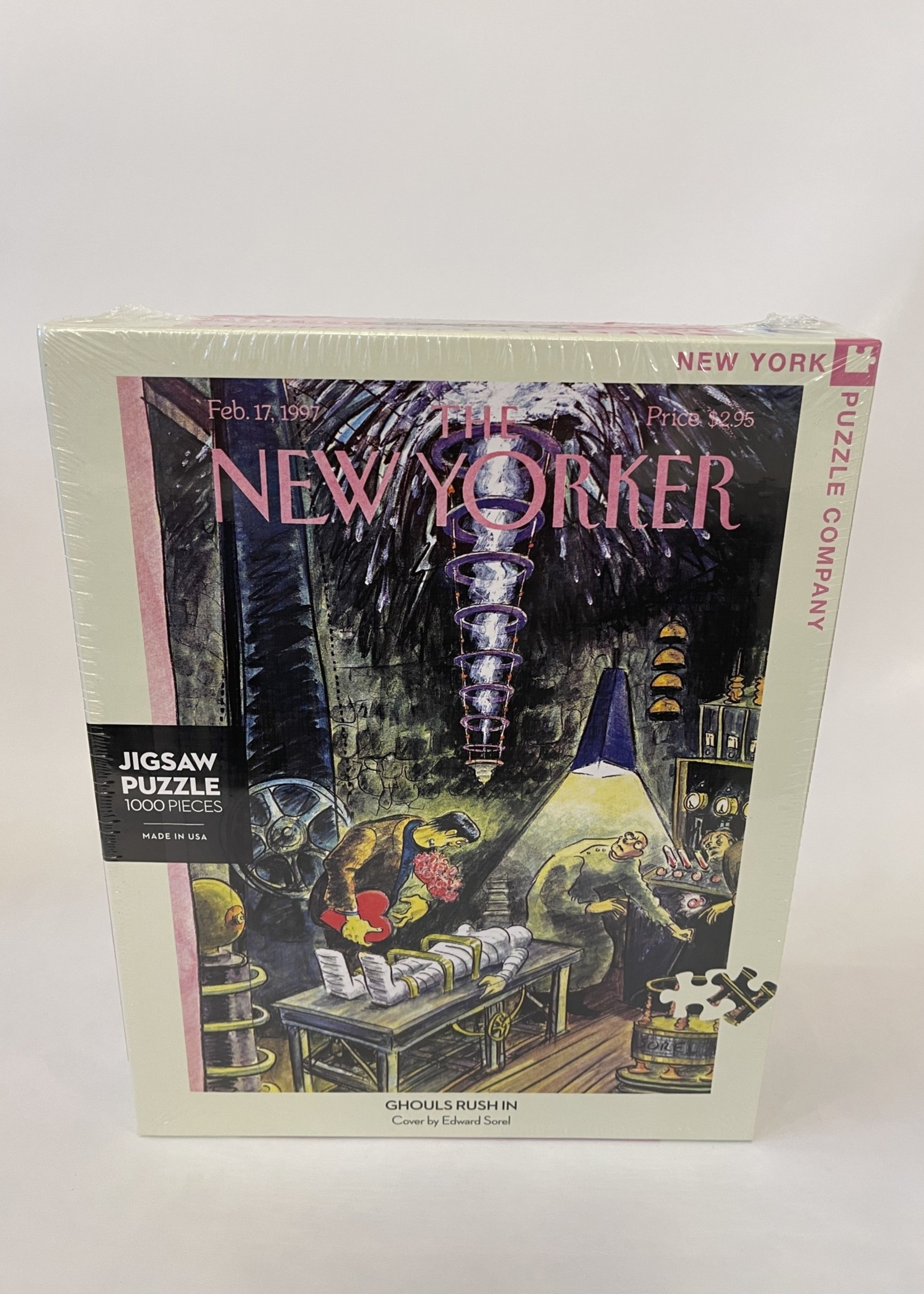 New York Puzzle Co. New Yorker Ghouls Rush in Puzzle