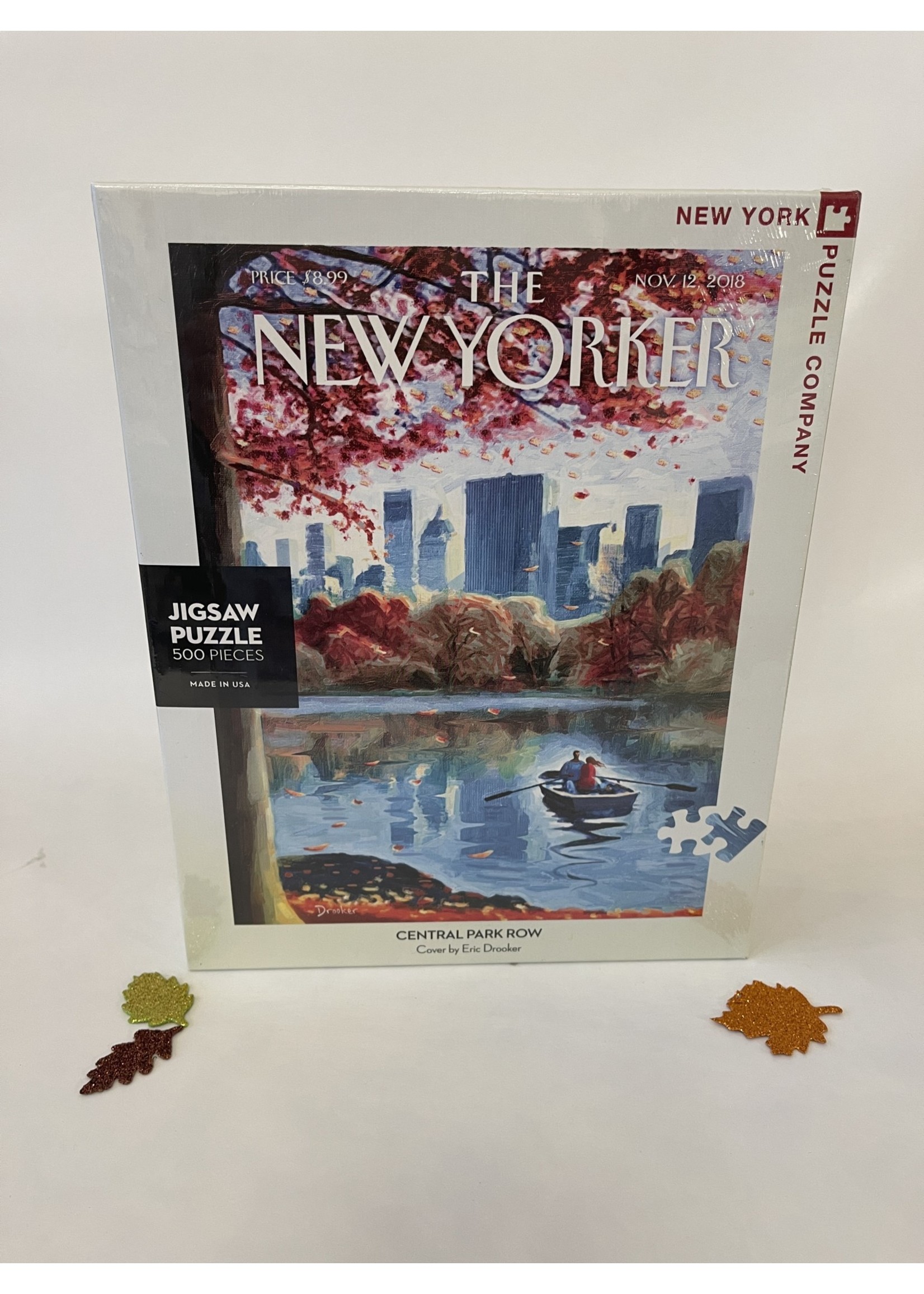 New York Puzzle Co. New Yorker Puzzle - Central Park Row
