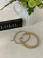 Lolo LOLO Gold Ball Bracelet - Midi 8mm