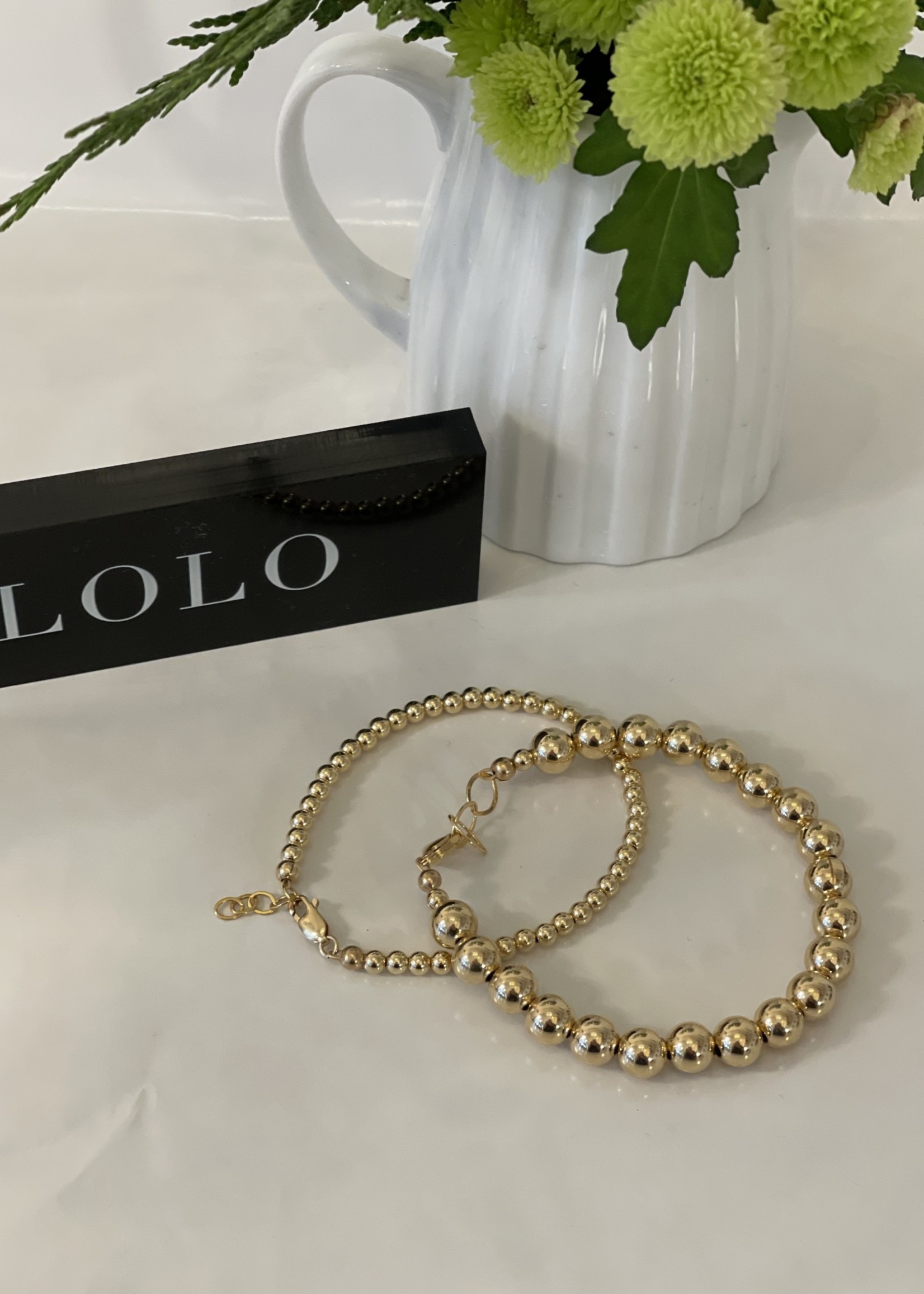 Lolo LOLO Gold Ball Bracelet - Midi