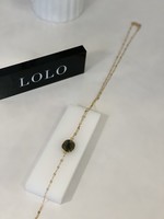 Lolo LOLO Lariat Necklace - Labradorite
