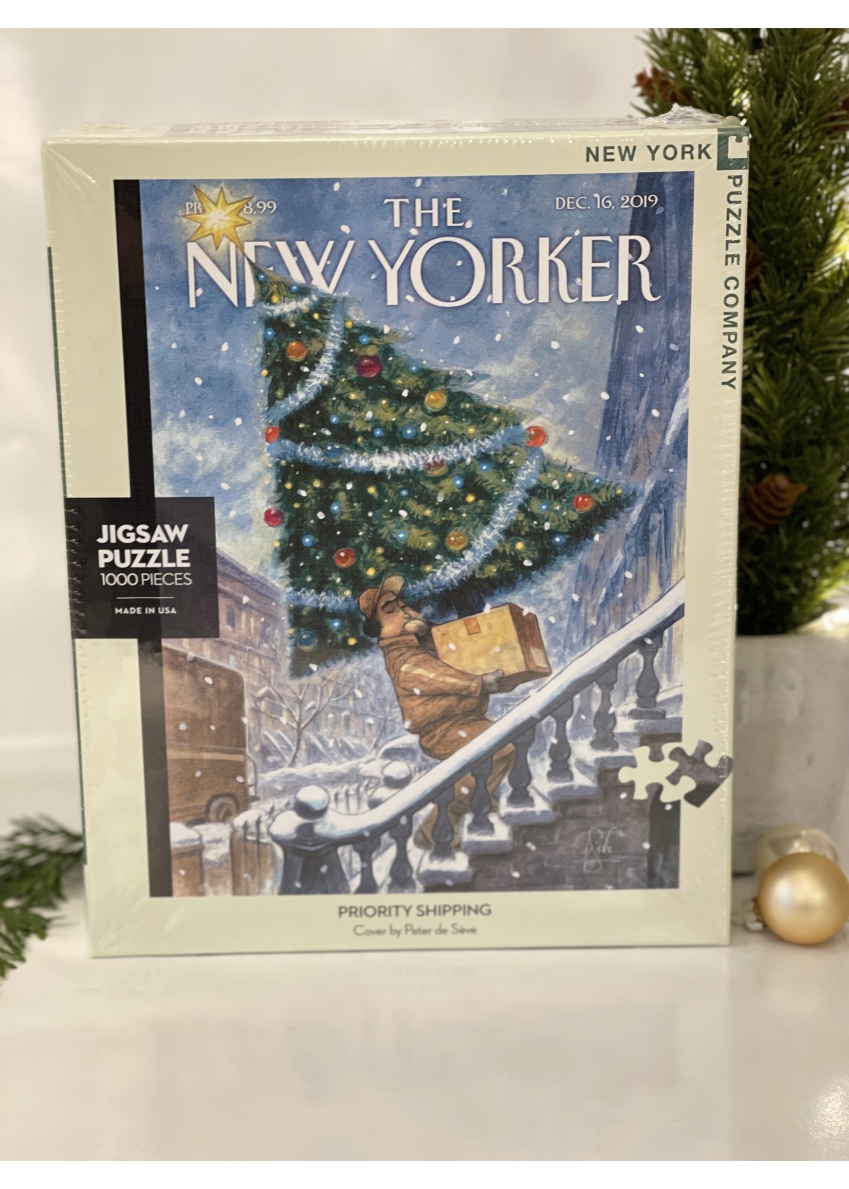 New York Puzzle Co. New Yorker Priority Shipping Puzzle
