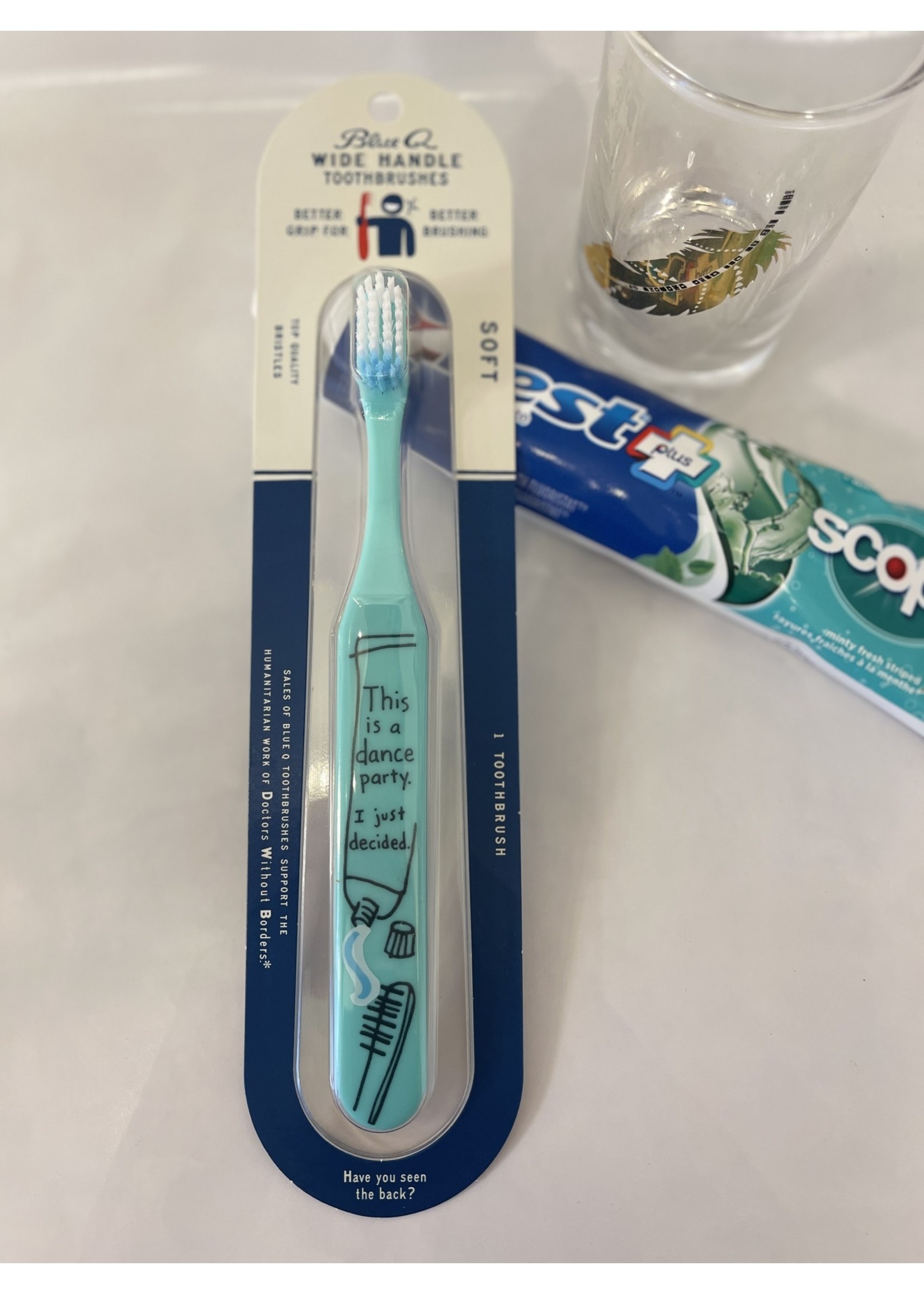Blue Q Dance Party Toothbrush
