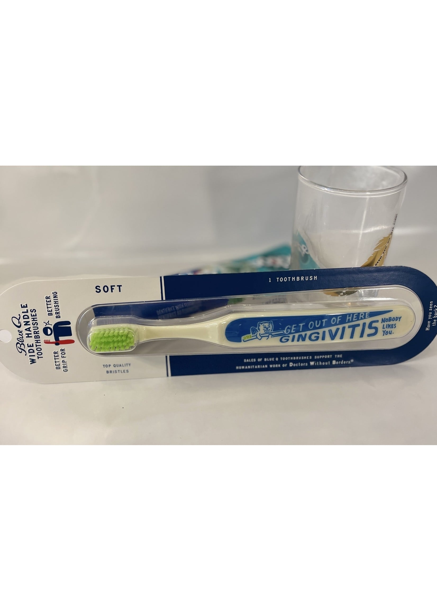 Blue Q Get Out Gingivitis Toothbrush