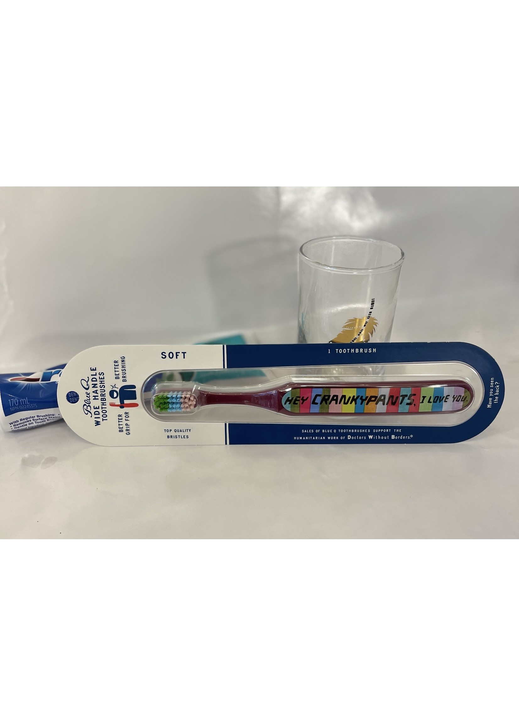 Blue Q Hey Crankypants Toothbrush
