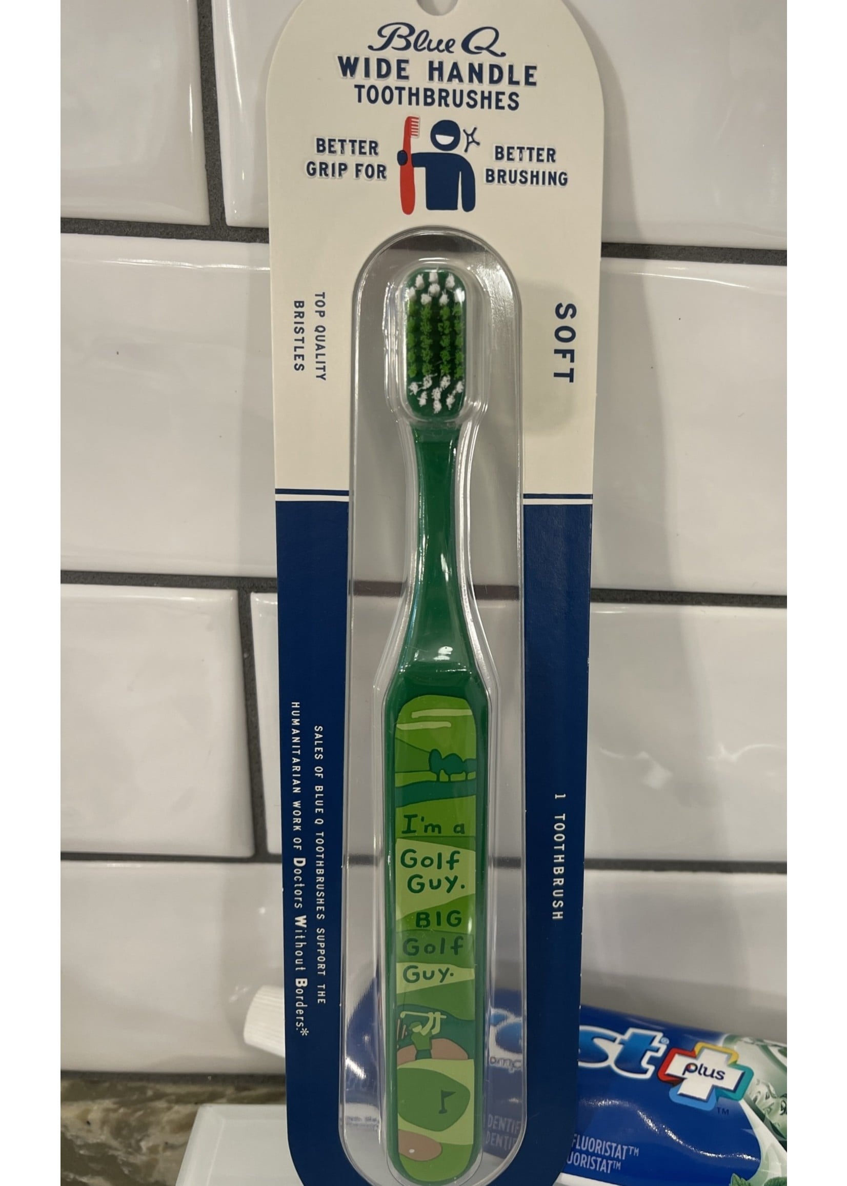 Blue Q I'm a Golf Guy Toothbrush