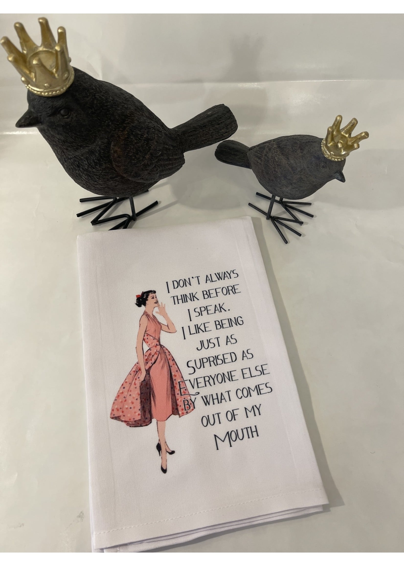 Sassy Talkin' Sassy Talkin' Towel: Don't always think before I speak